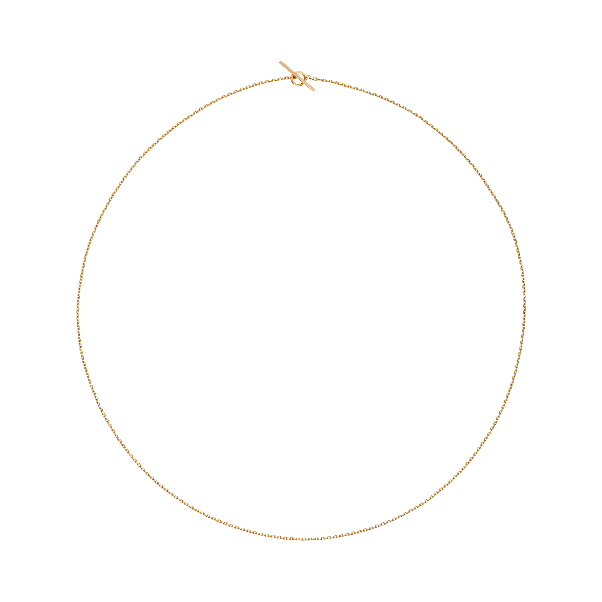 Essential necklace - 18K Recycled Gold Chain Necklace - The Future Rocks - 1
