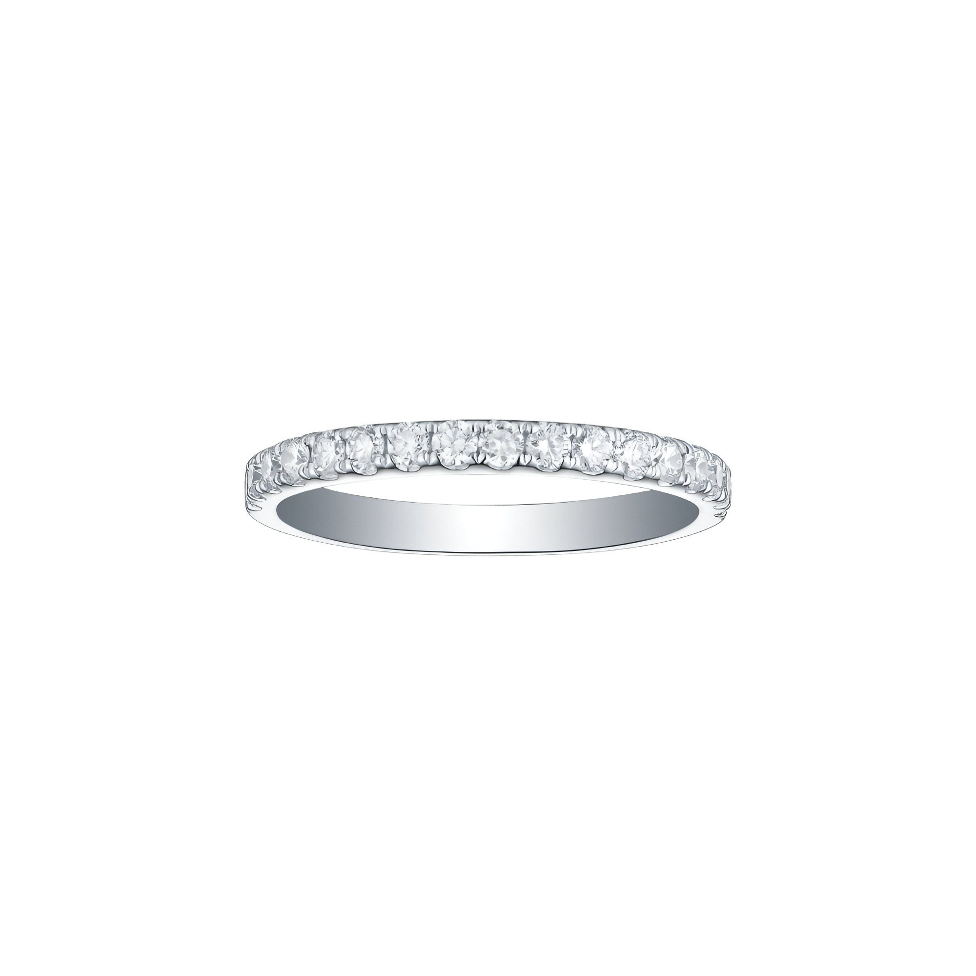 Essentials half eternity band - Half Diamond Eternity Ring - The Future Rocks - 1