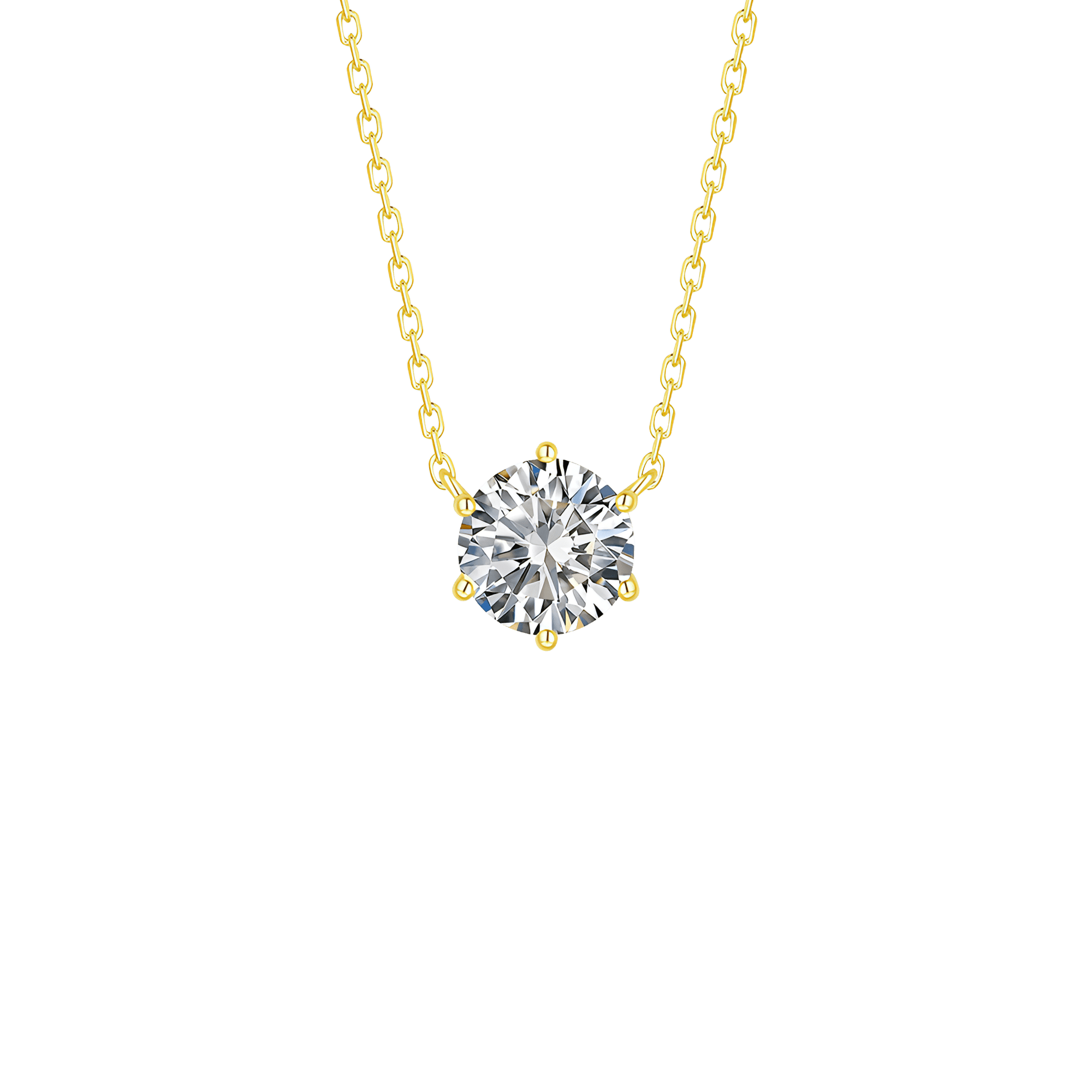 Essentials solitaire necklace - Essentials Lab-Grown Diamond Solitaire Necklace - The Future Rocks - 2