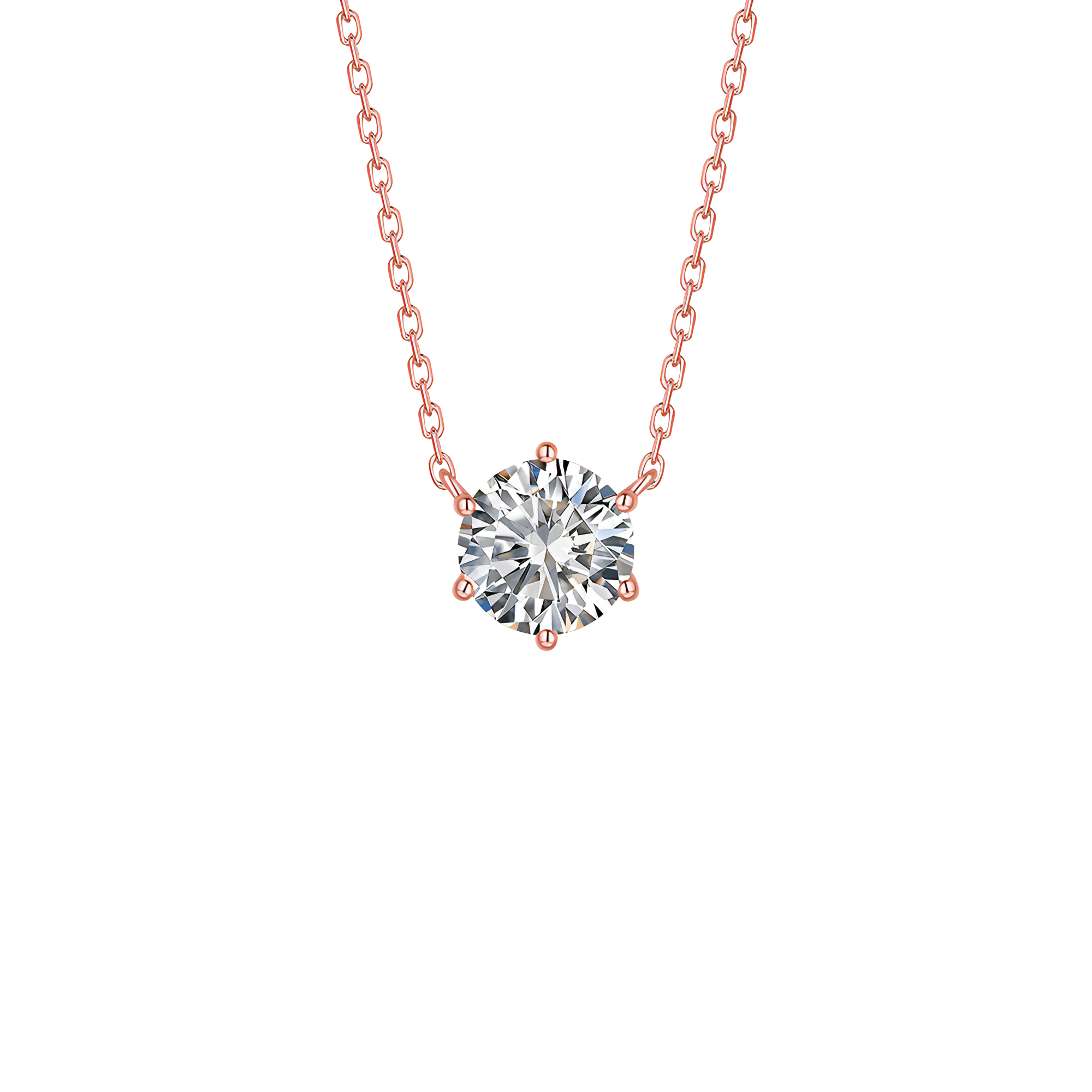 Essentials solitaire necklace - Essentials Lab-Grown Diamond Solitaire Necklace - The Future Rocks - 9