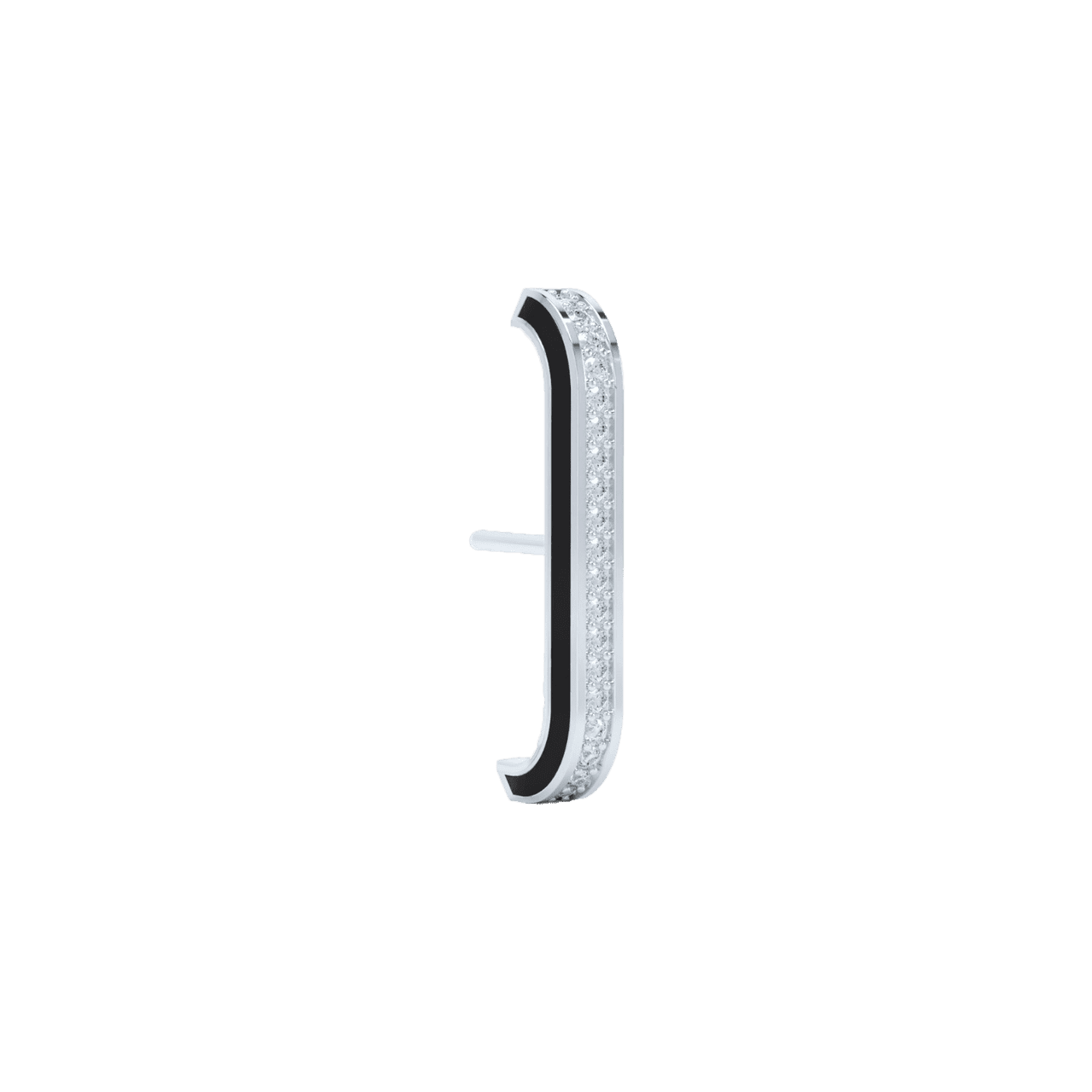 Eternity black enamel ear cuffs - Eternity Black Enamel Ear Cuffs - The Future Rocks - 6