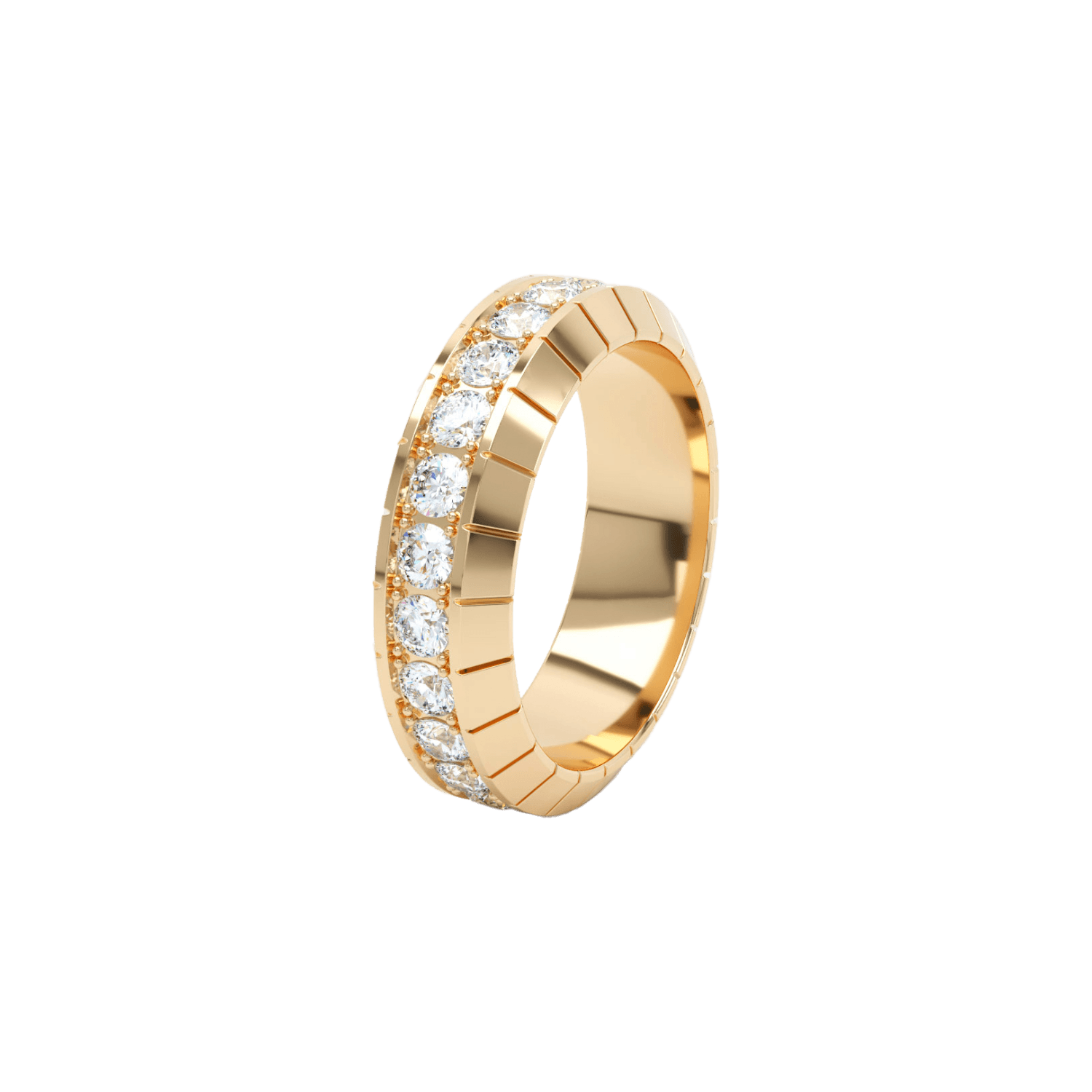 Eternity engraved 6mm ring - Eternity Engraved 6mm Ring - The Future Rocks - 1
