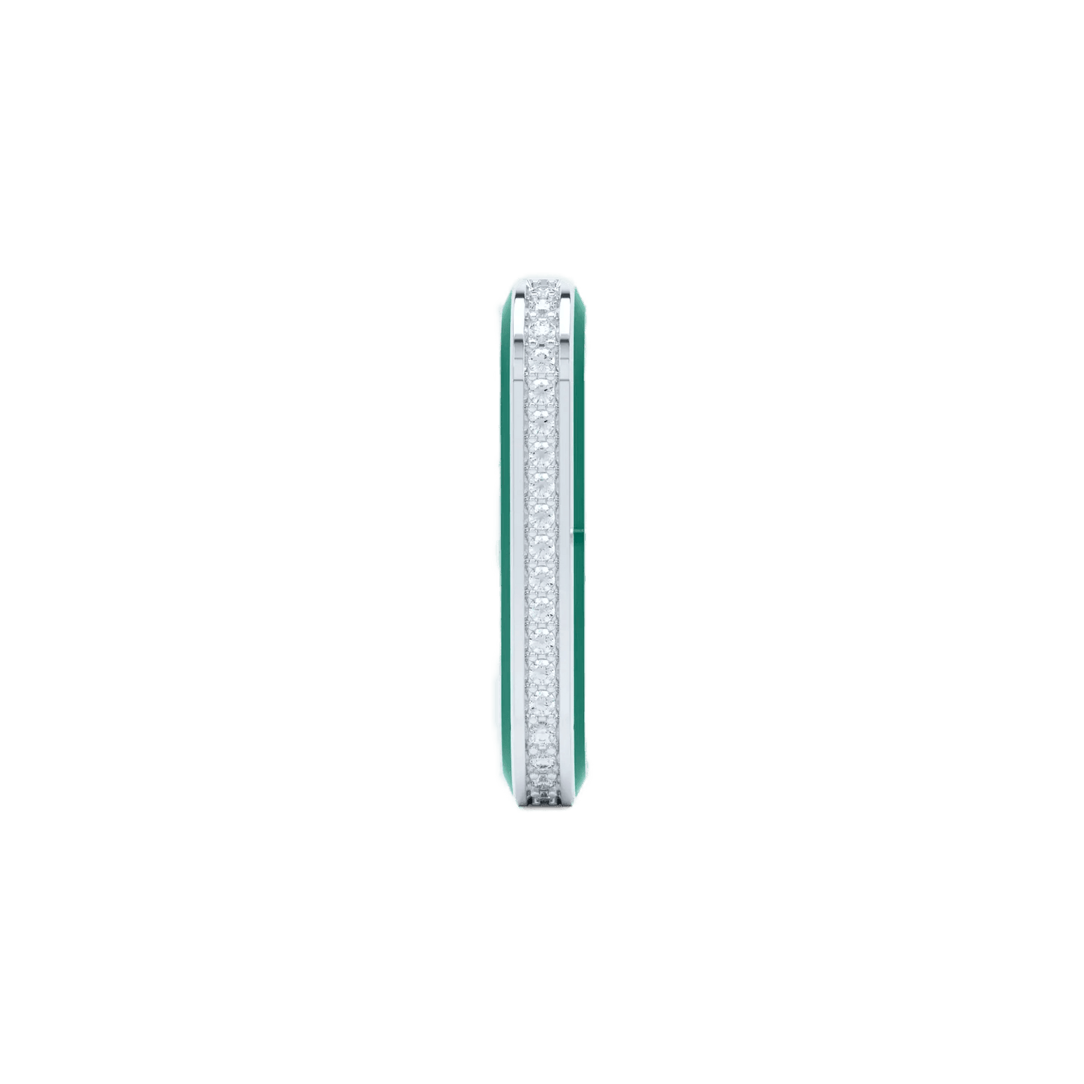 Eternity green enamel ear cuffs - Eternity Green Enamel Ear Cuffs - The Future Rocks - 4