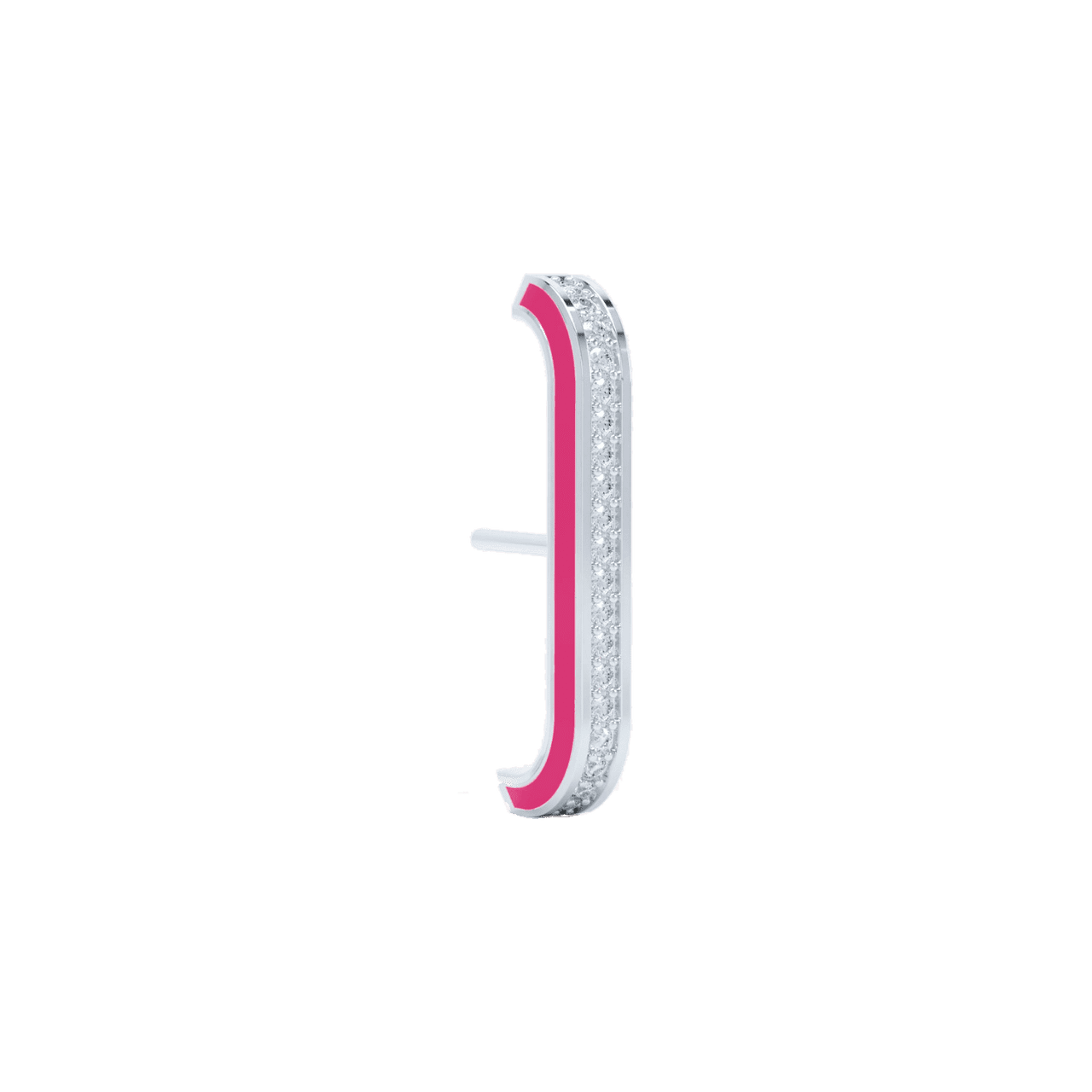Eternity pink enamel ear cuffs - Eternity Pink Enamel Ear Cuffs - The Future Rocks - 5