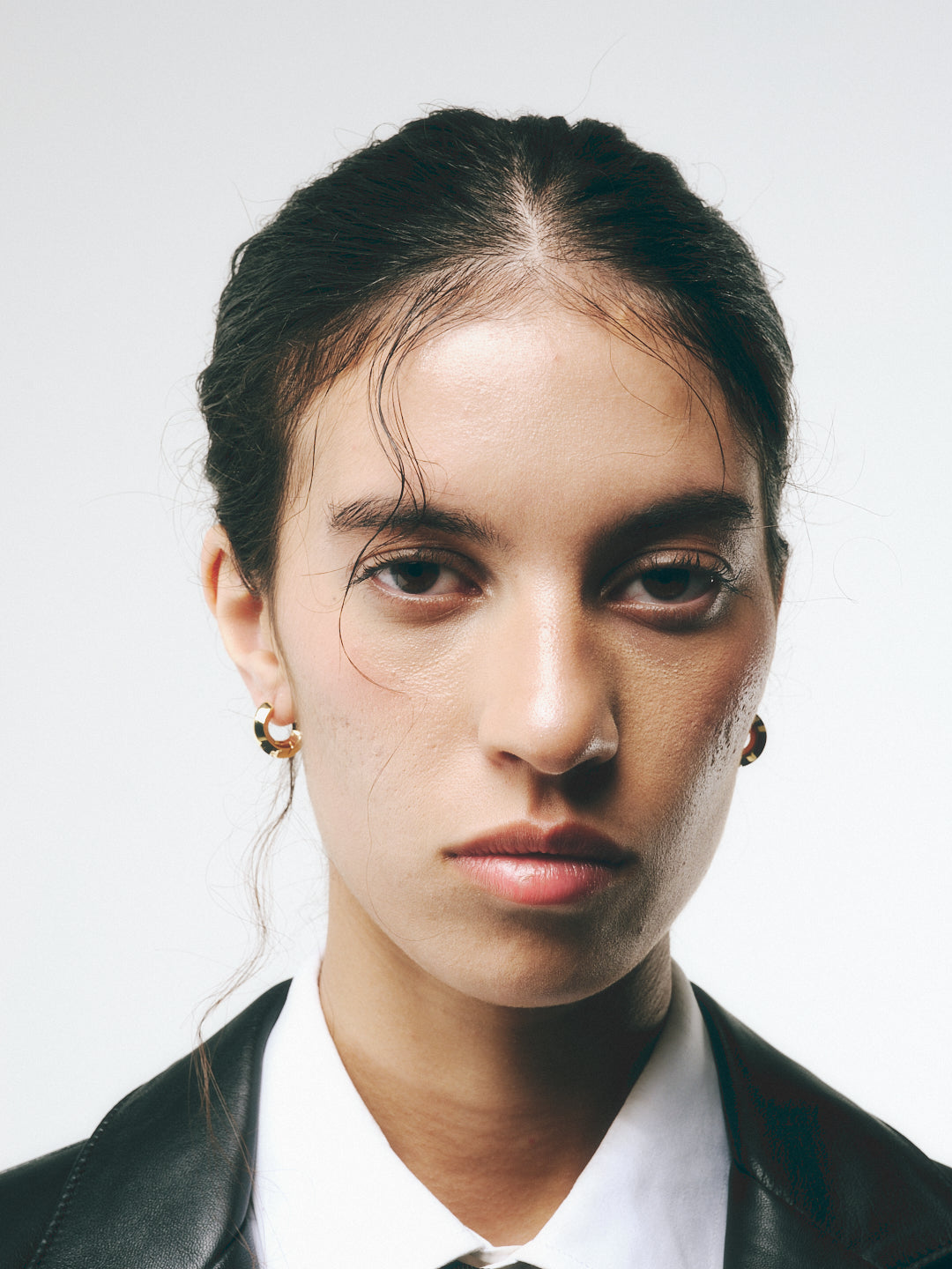Sculptura circle earrings - Gold & Silver Hoop Earrings - The Future Rocks - 10