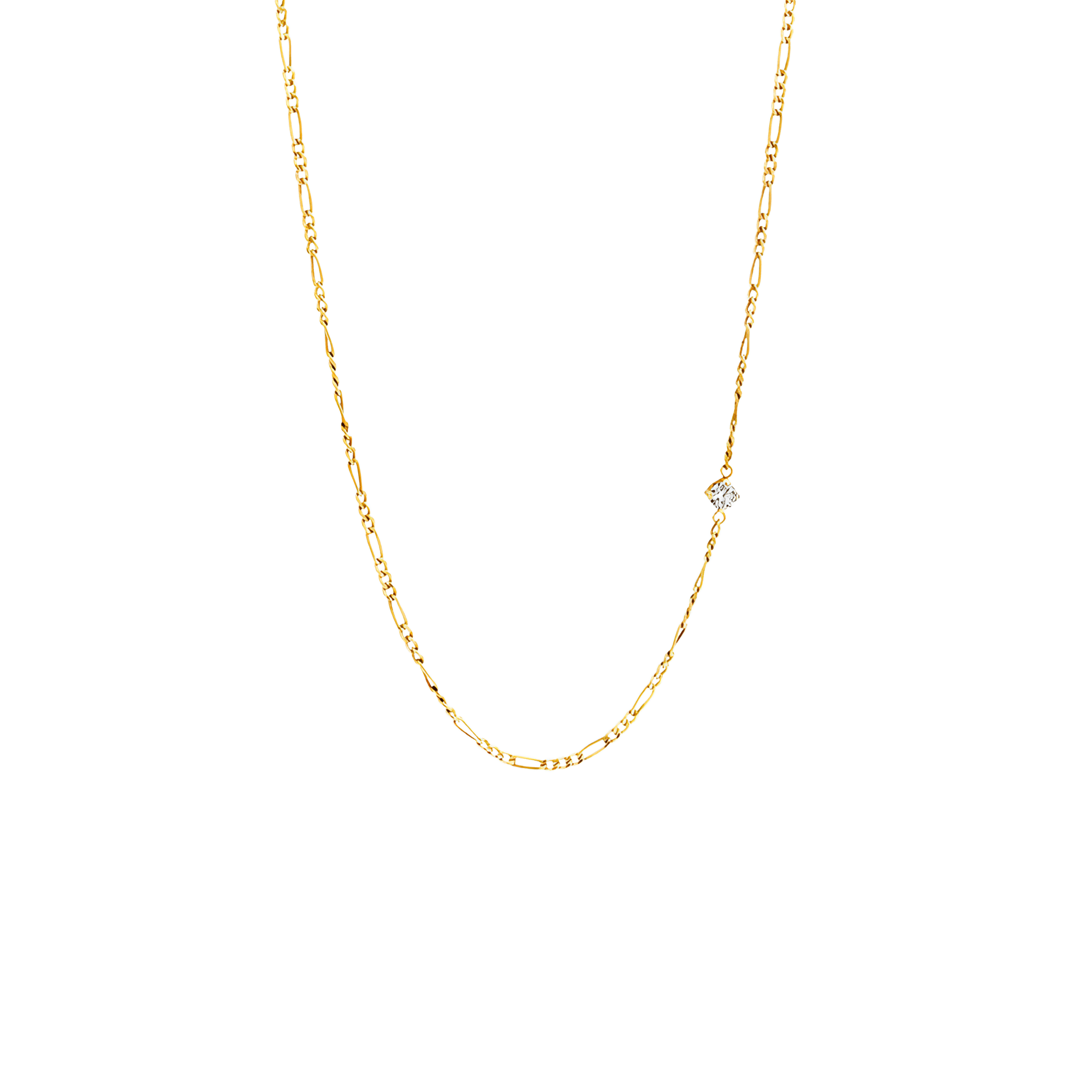 Flawless chain necklace - Lab-Grown Diamond Gold Chain Necklace - The Future Rocks - 1