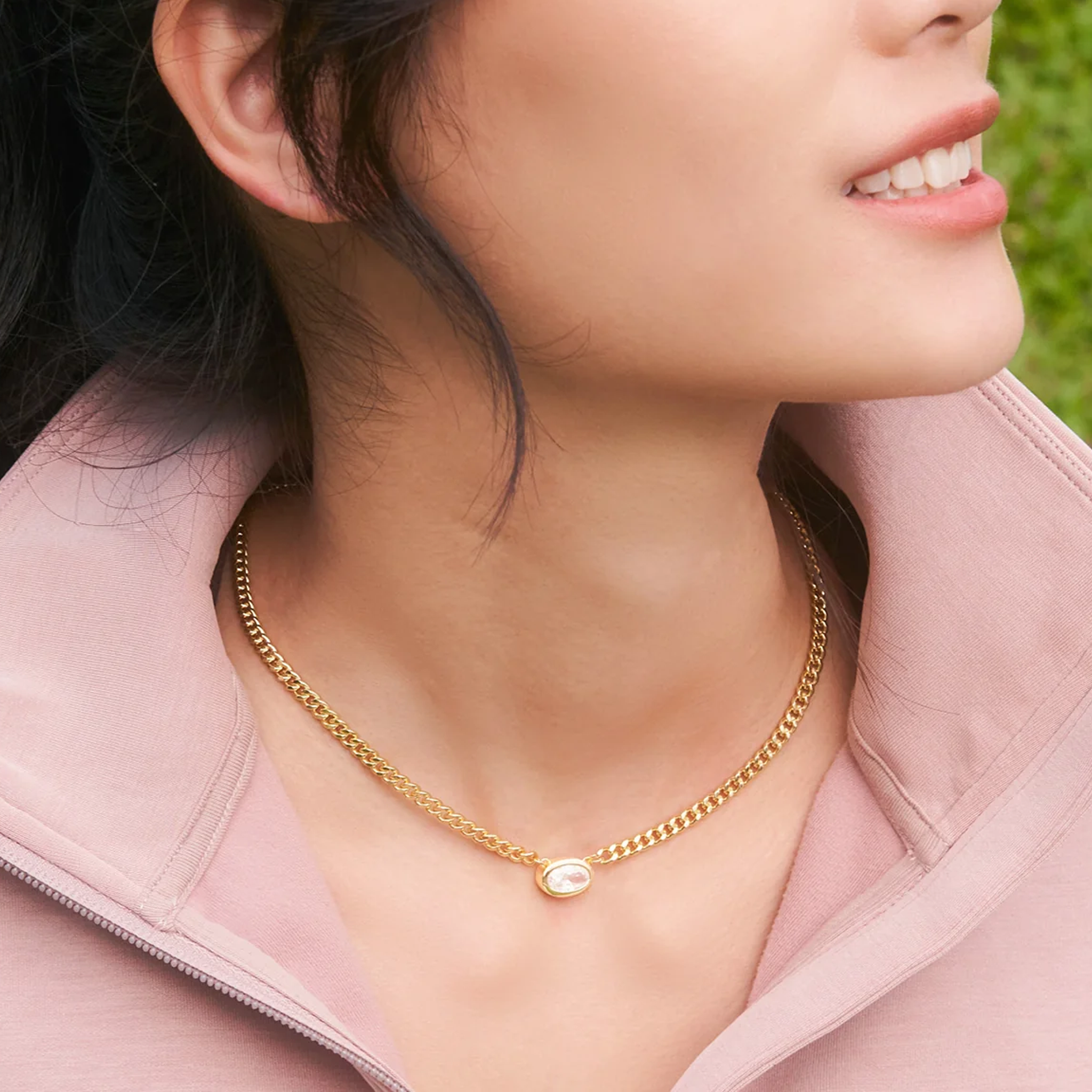 Hebe necklace - Curb Chain Necklace - Hebe - The Future Rocks - 3