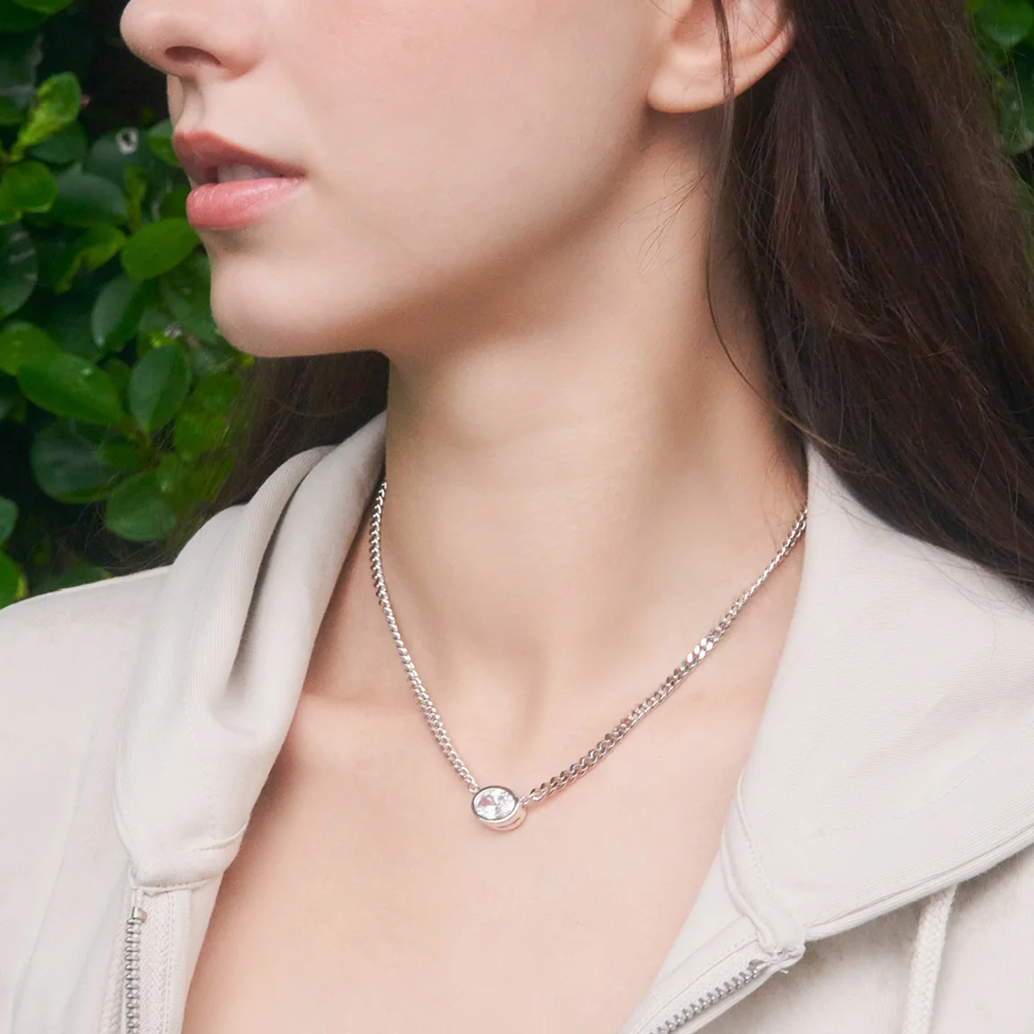 Hebe necklace - Curb Chain Necklace - Hebe - The Future Rocks - 6