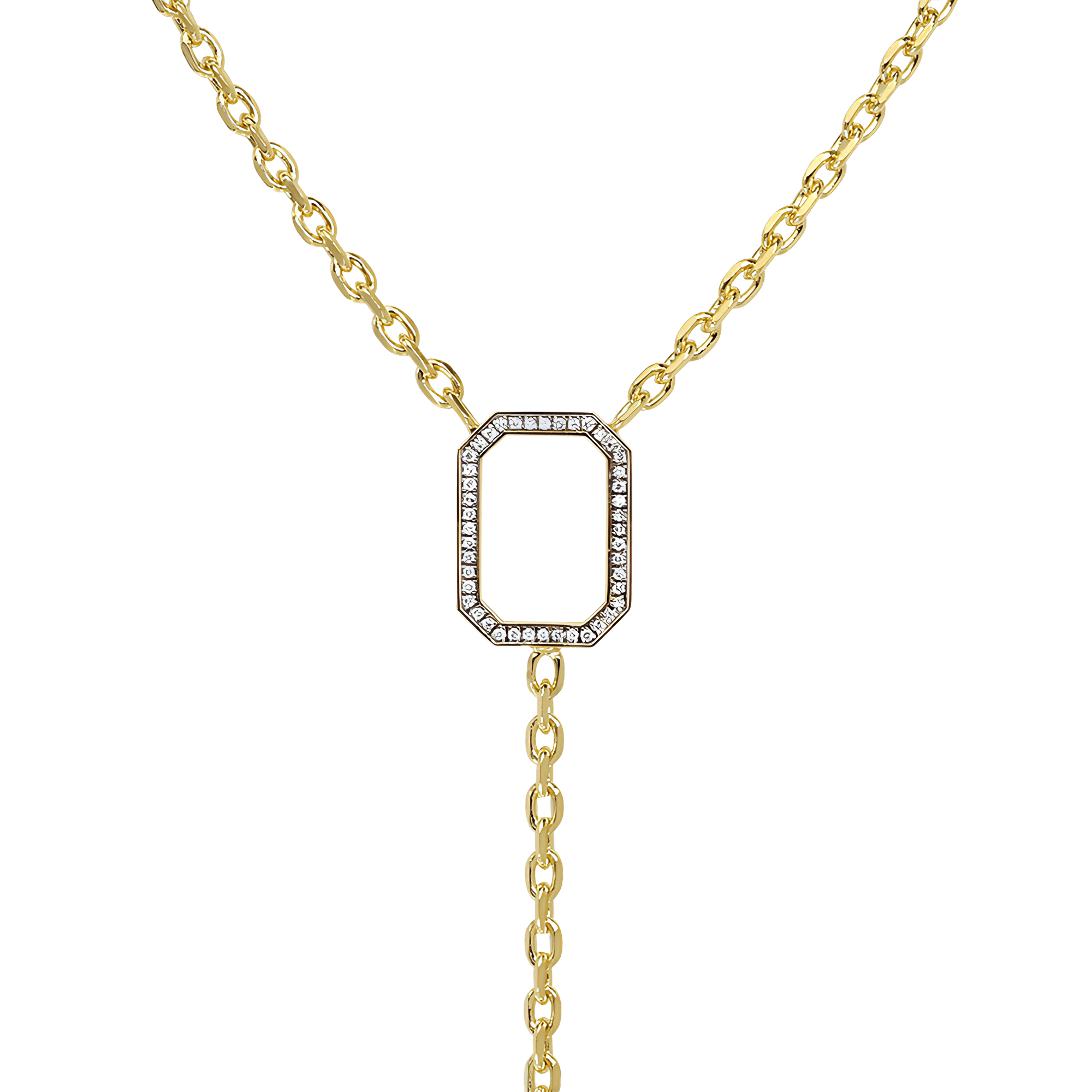 Horizon link necklace - 18K Gold Vermeil Link Chain Necklace - The Future Rocks - 3