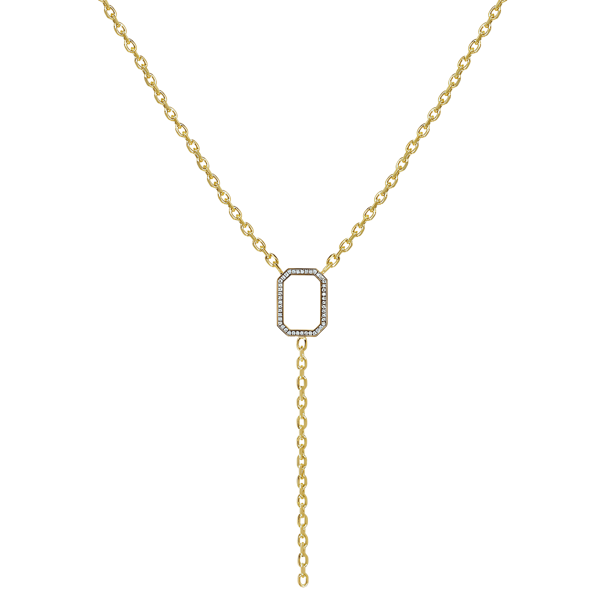 Horizon link necklace - 18K Gold Vermeil Chain Link Necklace - The Future Rocks - 1