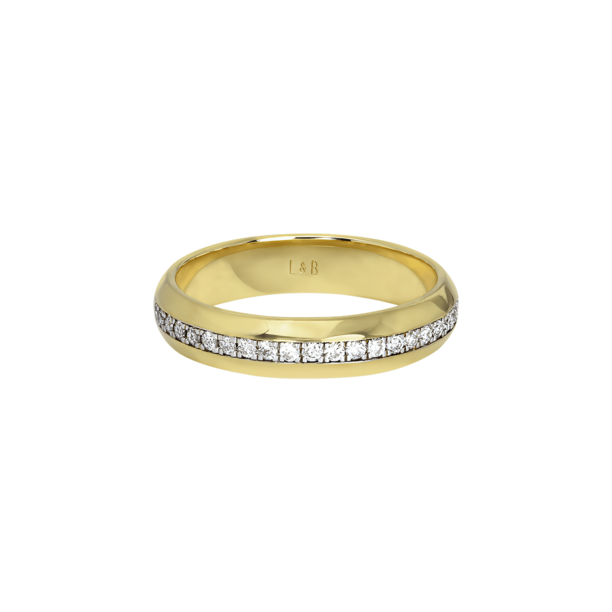 Horizon ring - 18K Recycled Gold Vermeil Horizon Ring - The Future Rocks - 1