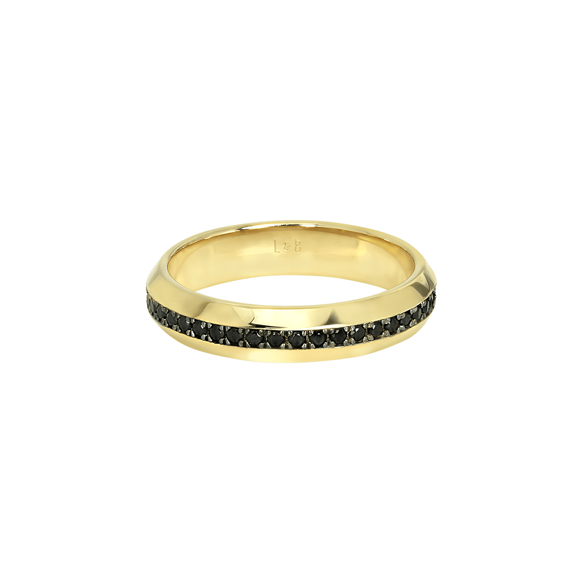 Horizon ring - 18K Recycled Gold Vermeil Horizon Ring - The Future Rocks - 1