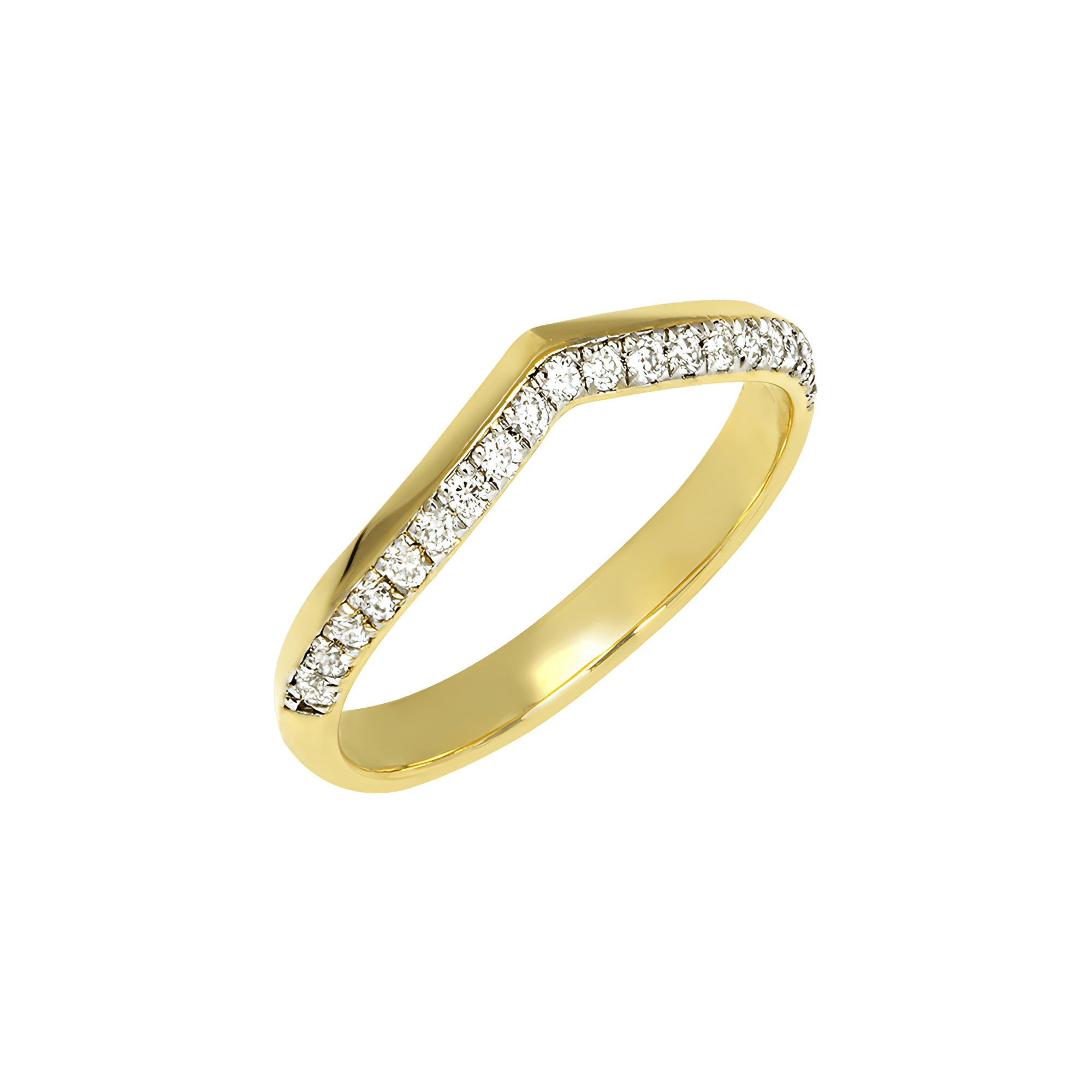Horizon wishbone ring - Gold Vermeil Wishbone Ring - The Future Rocks - 3