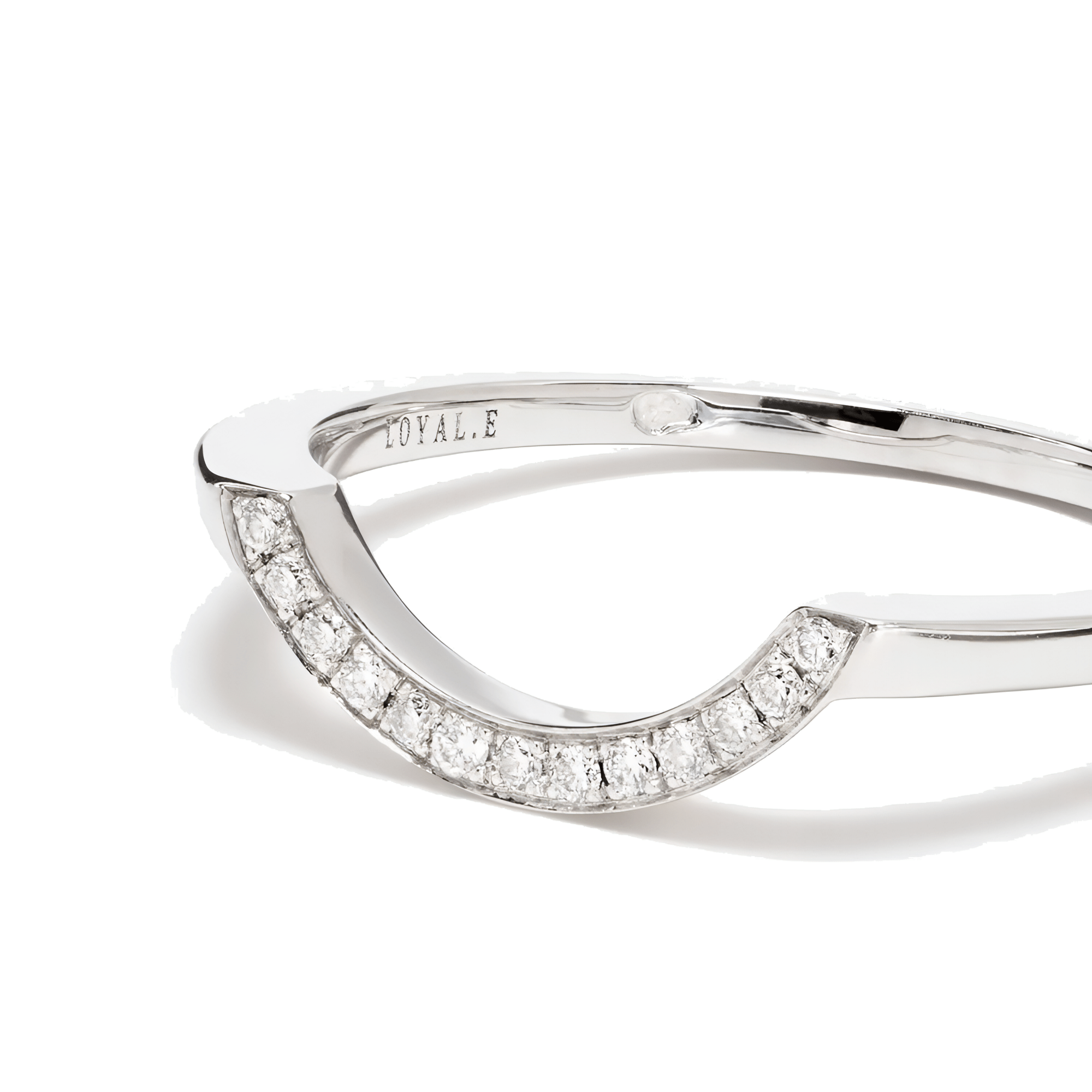 Intrépide grand arc pavée ring - Intrépide grand arc pavée ring - The Future Rocks - 6