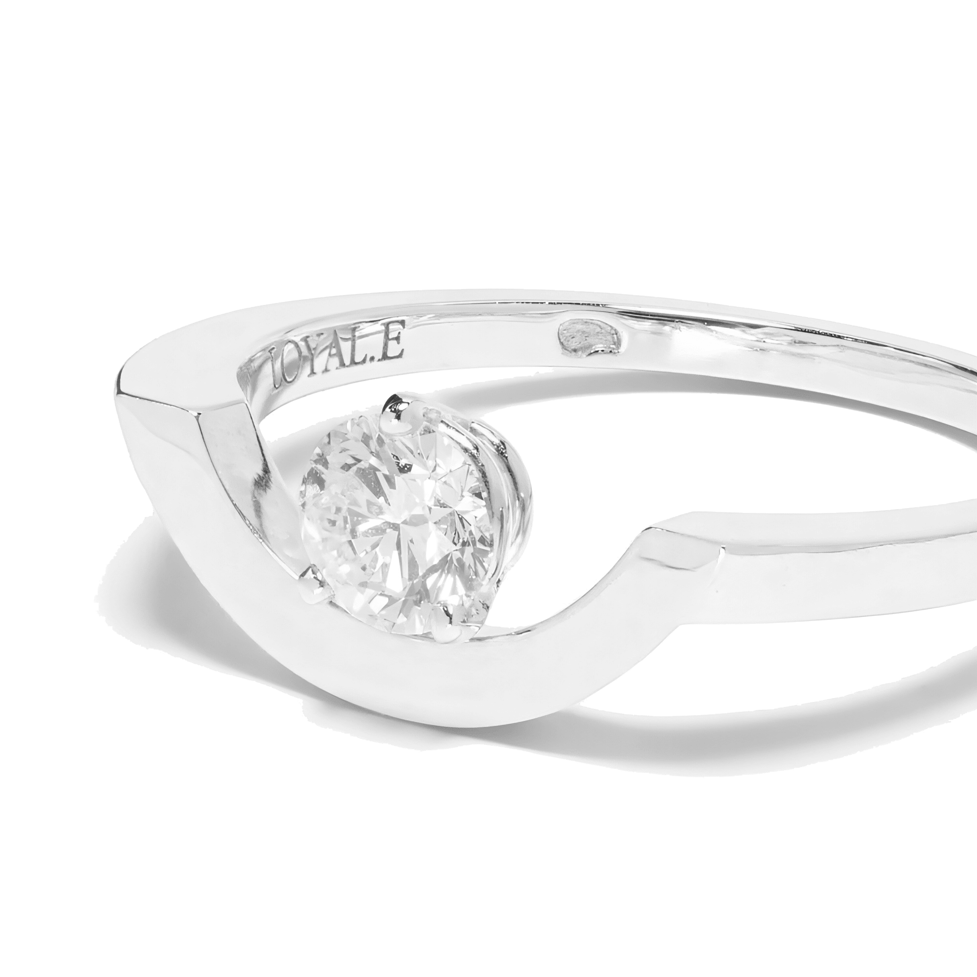 Intrépide grand arc solitaire ring - Intrépide grand arc solitaire ring - The Future Rocks - 5