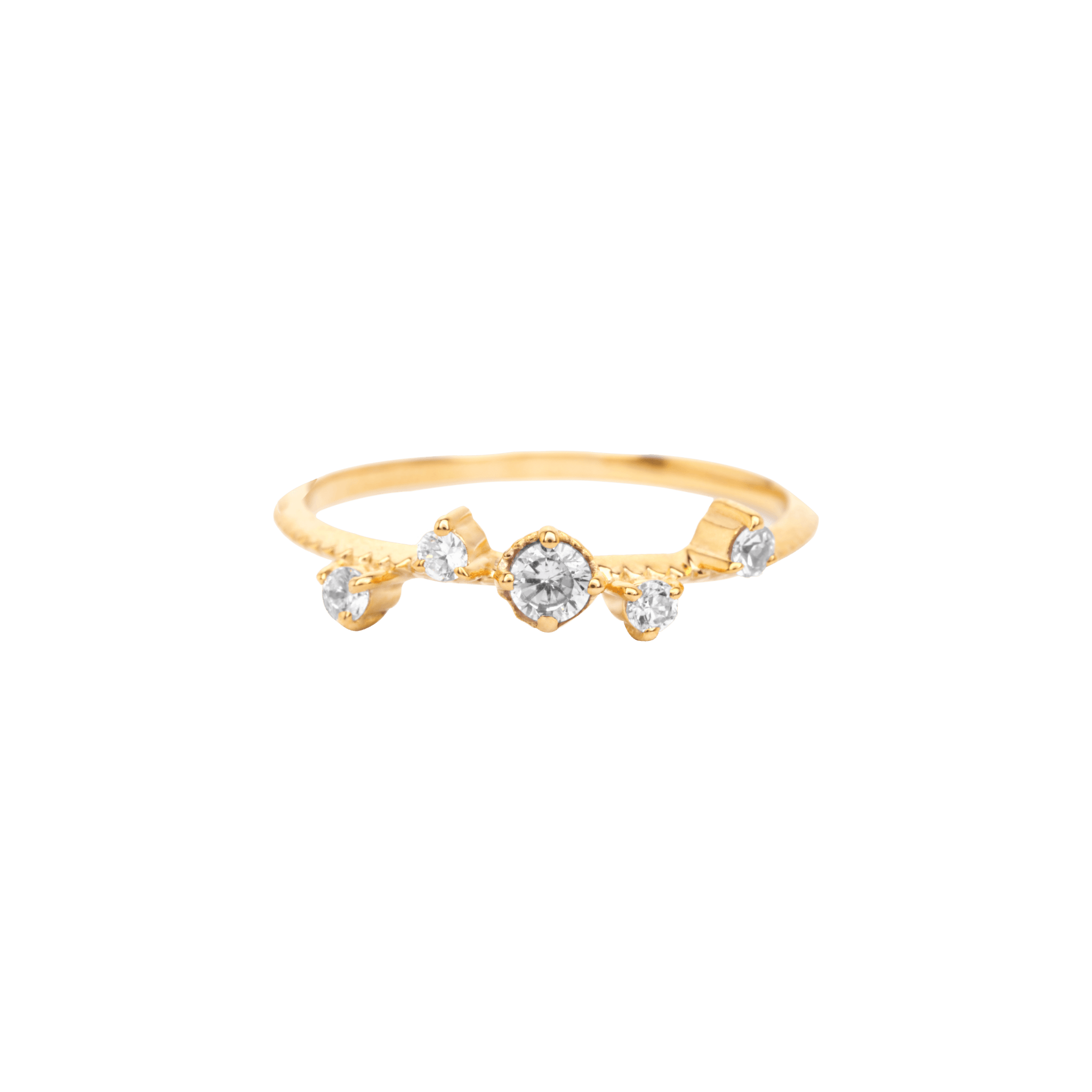 Kasaï ring - Kasaï 18K Gold Lab-Grown Diamond Ring - The Future Rocks - 1