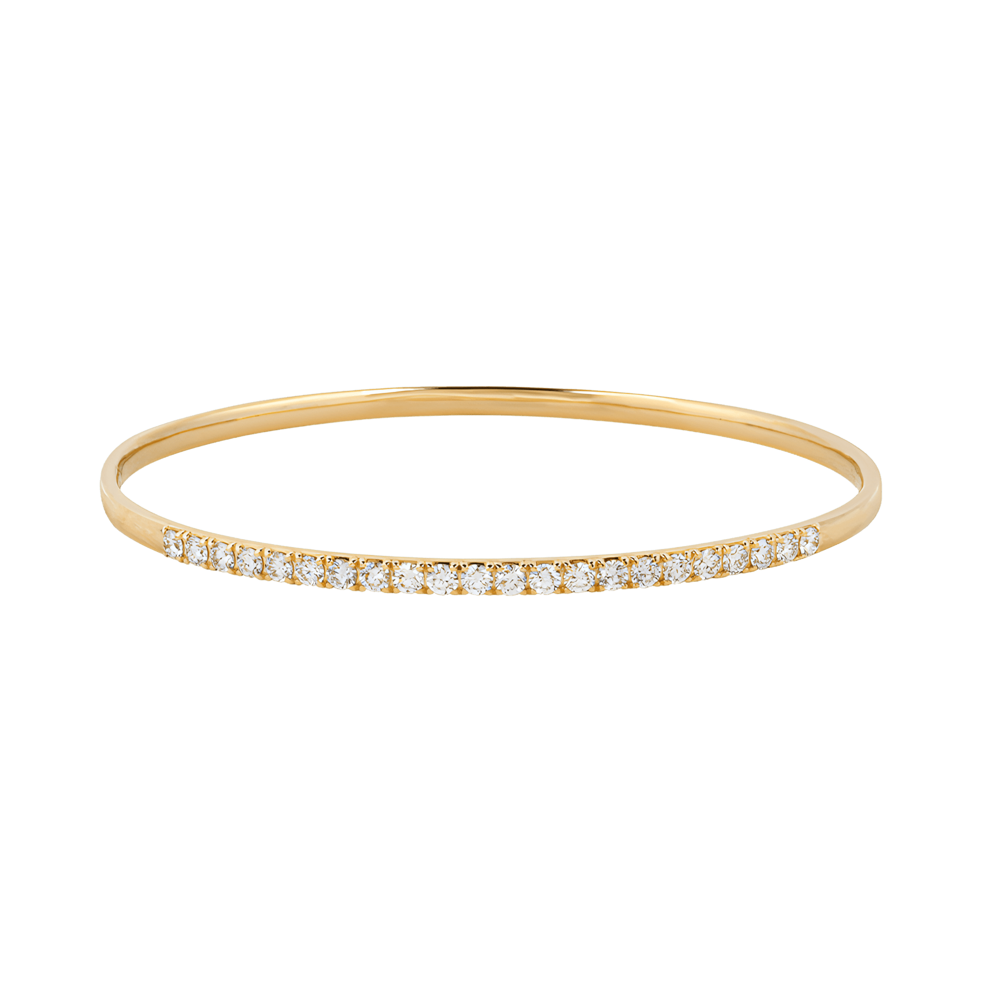 Leonis bangle - Leonis Lab-Grown Diamond Bangle Bracelet -  The Future Rocks -    1