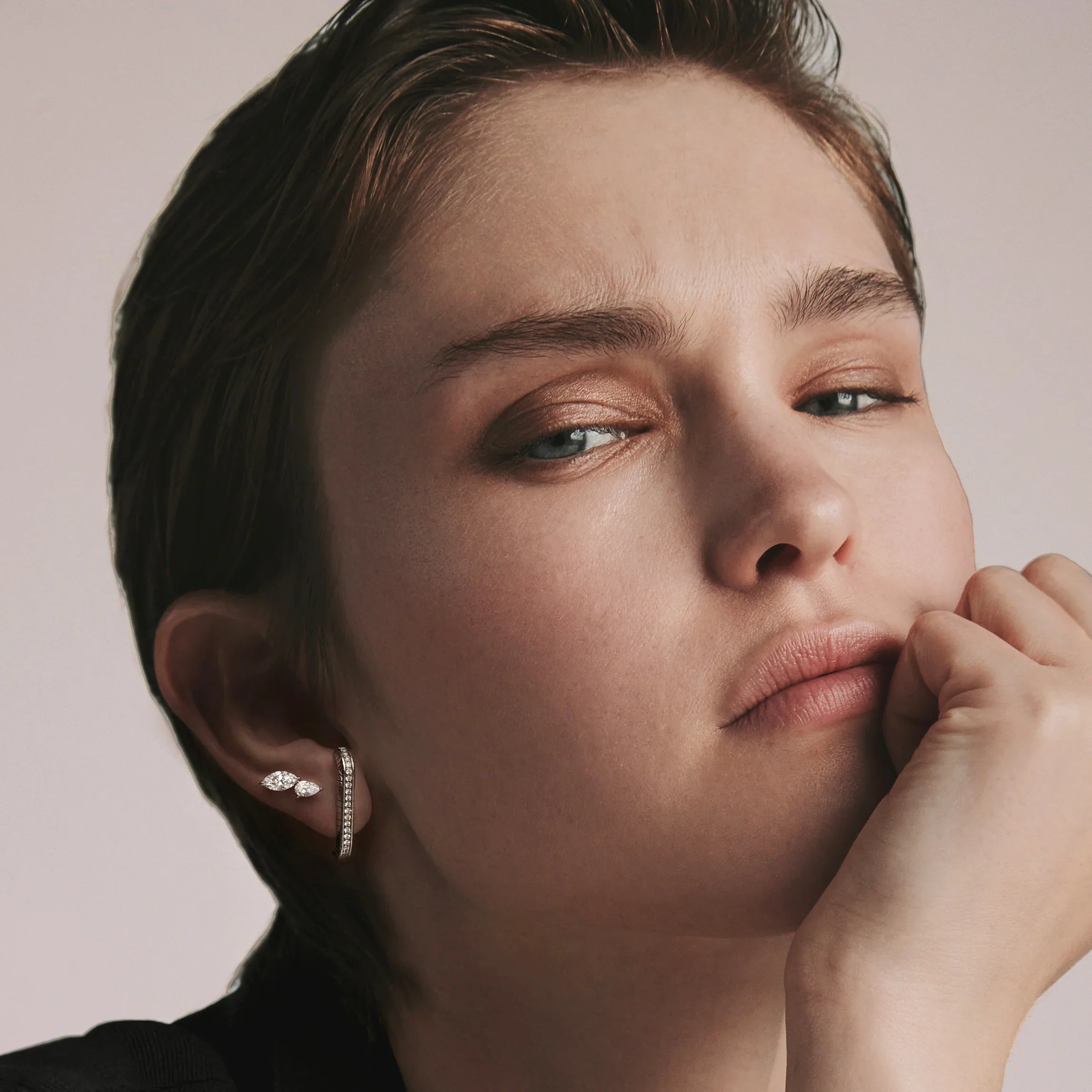 The marquise stud - Marquise Cut Lab-Grown Diamond Stud Earrings - The Future Rocks - 2