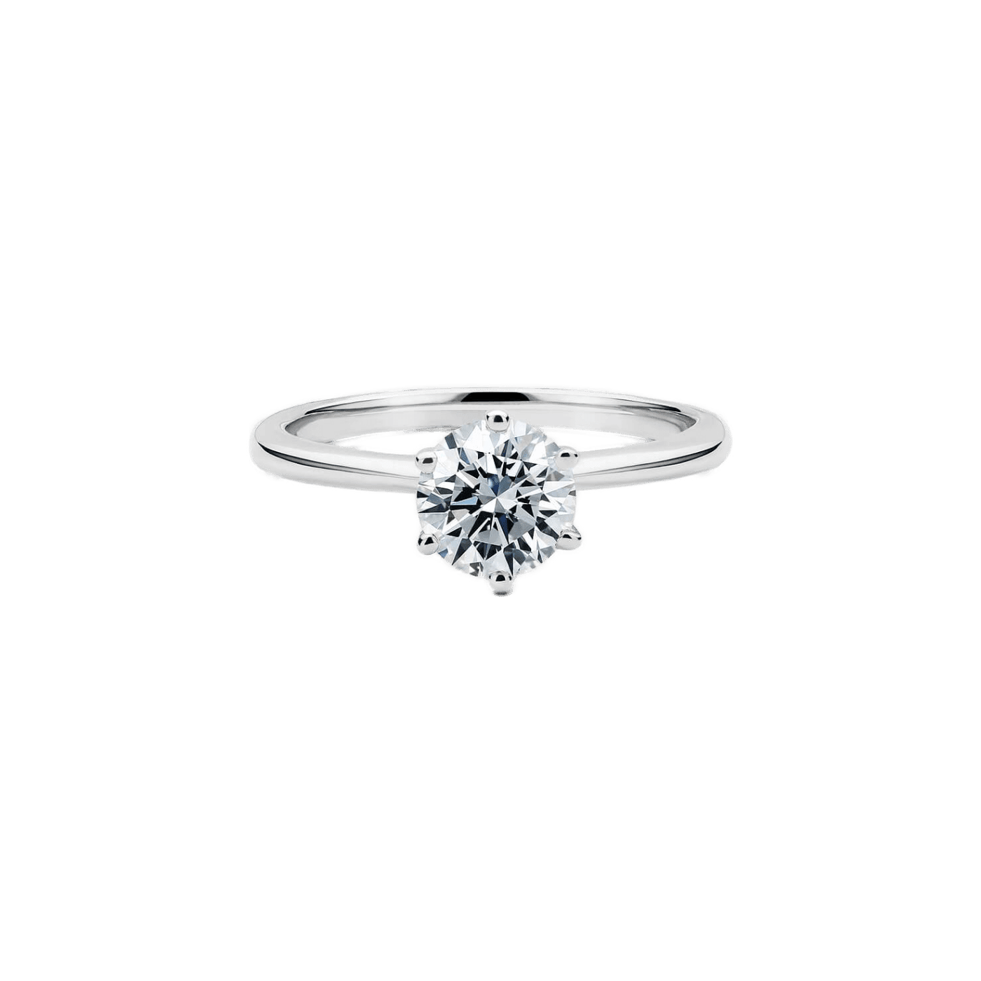 Lura solitaire diamond ring - Lab-Grown Round Diamond Solitaire Ring - The Future Rocks - 5