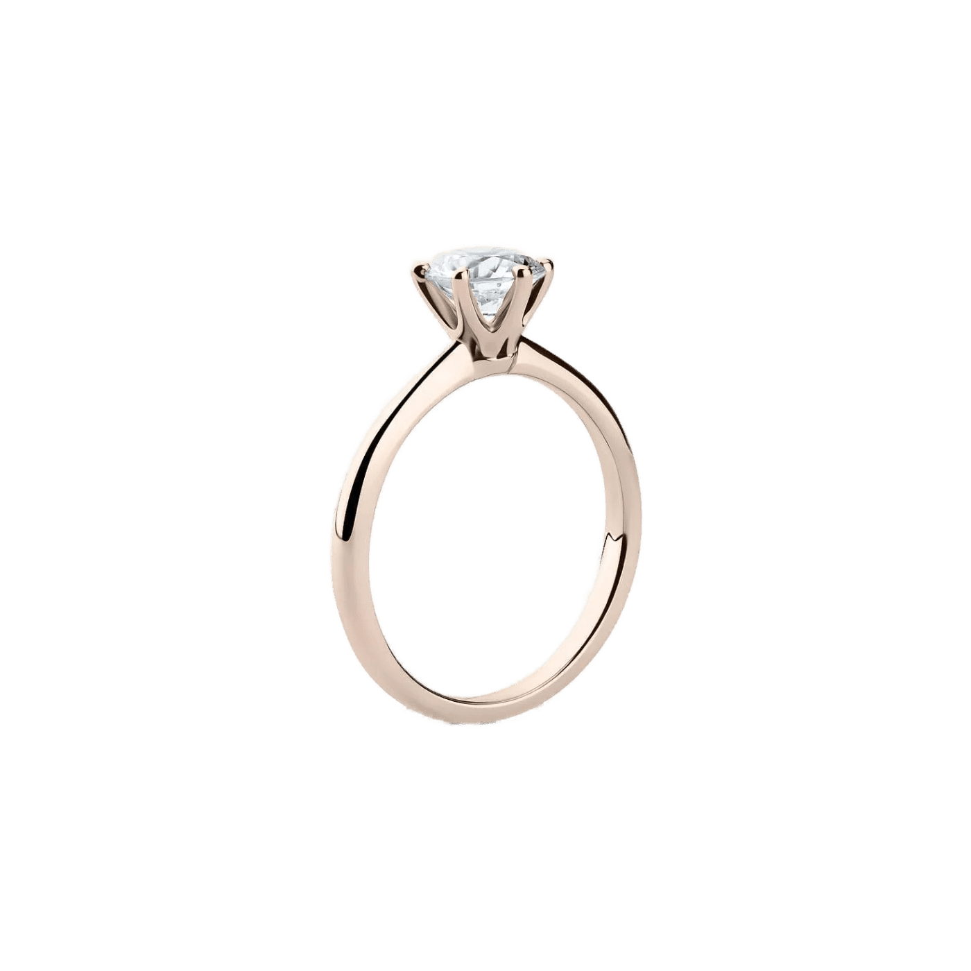 Lura solitaire diamond ring - Lab-Grown Round Diamond Solitaire Ring - The Future Rocks - 10