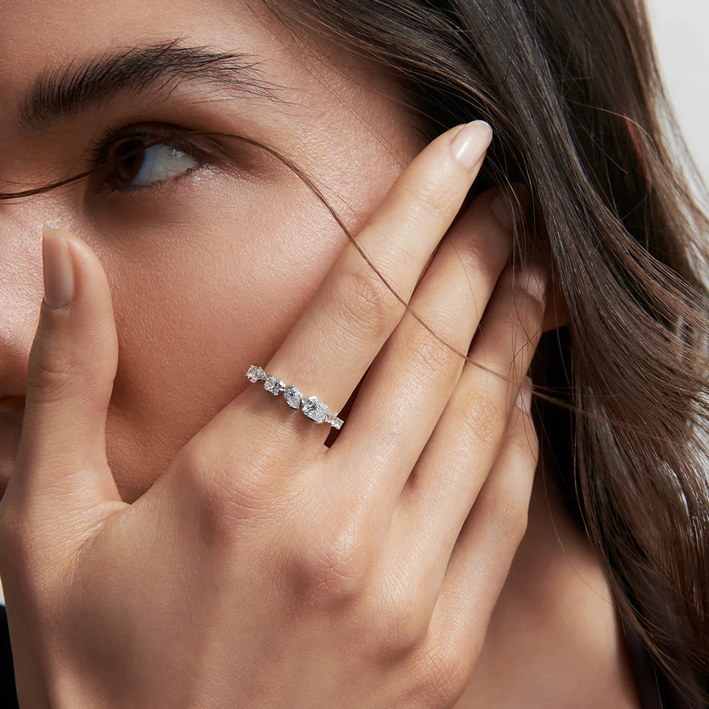 Meta eternity ring - Meta Lab-Grown Diamond Eternity Ring - The Future Rocks - 3