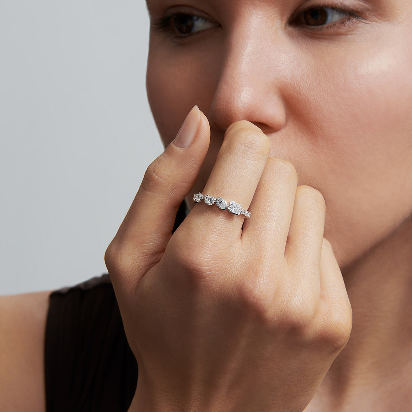Meta eternity ring - Meta Lab-Grown Diamond Eternity Ring - The Future Rocks - 2