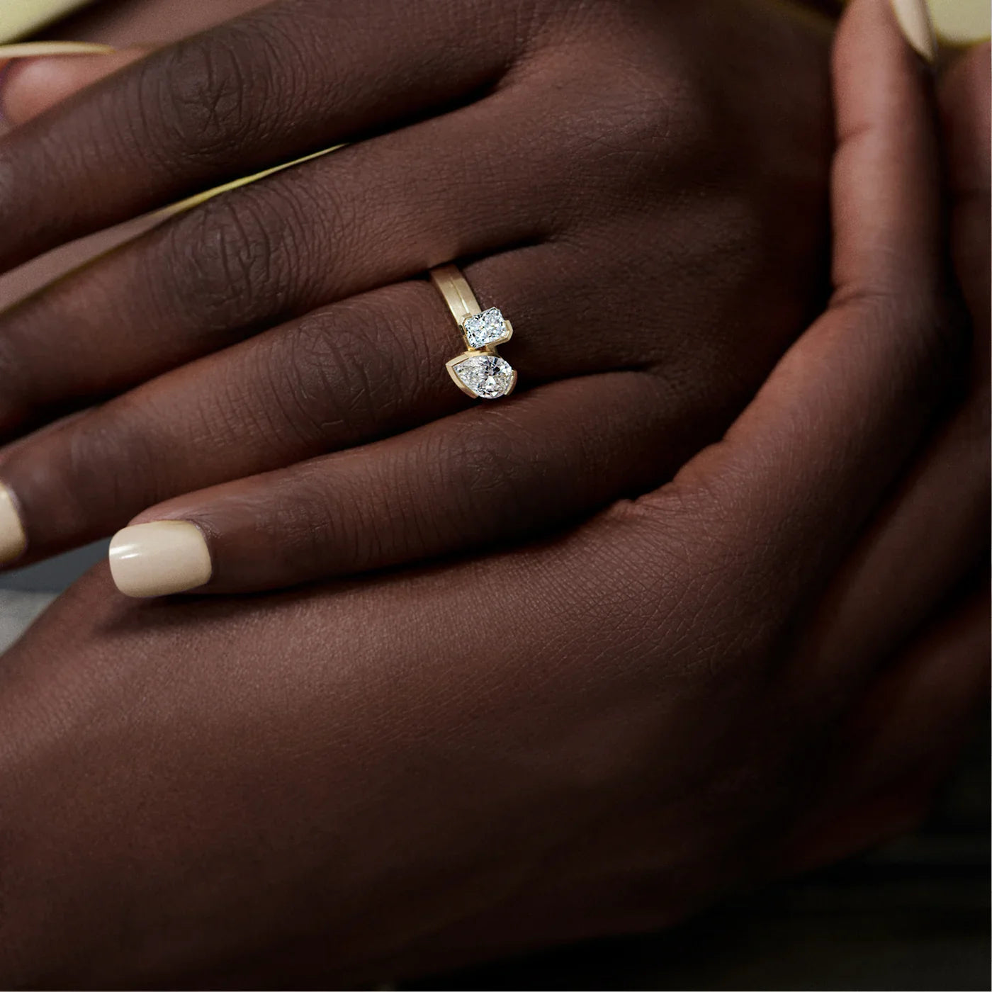 Meta iris ring - Meta Radiant Cut Diamond Solitaire Ring - The Future Rocks - 3