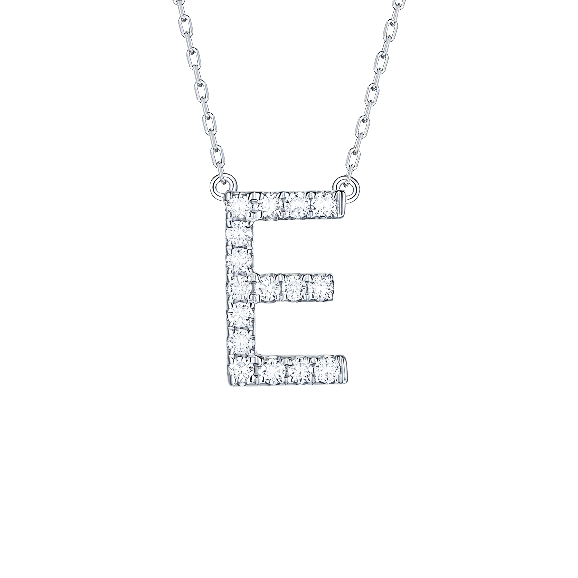 My type alphabet necklace - Lab-Grown Diamond Gold Initial Necklace - The Future Rocks - 11
