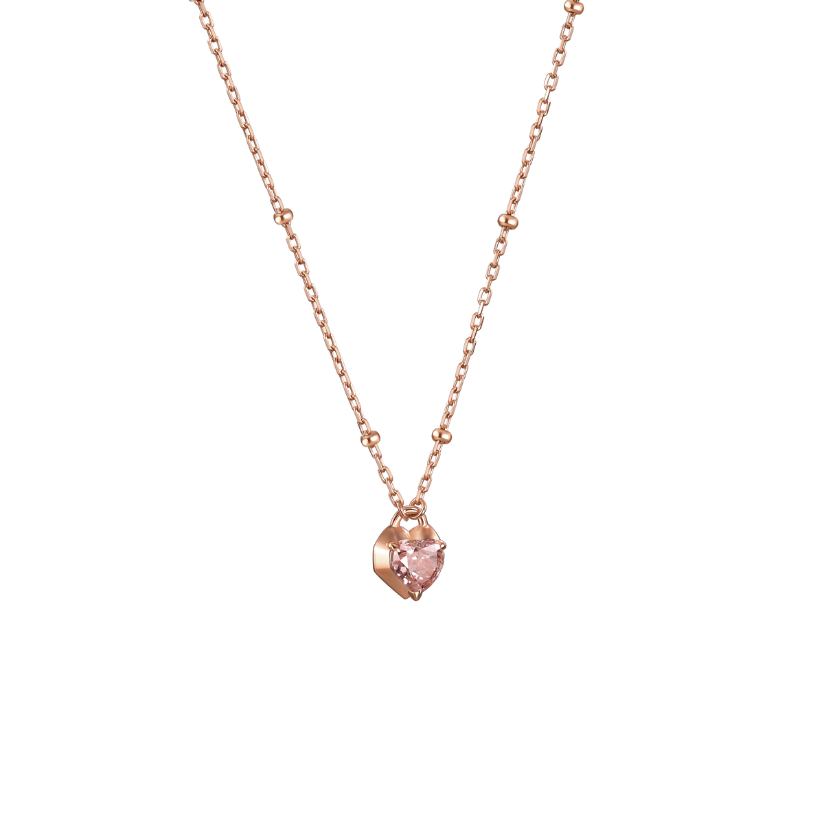 The heart nucleus necklace - Heart Nucleus Diamond Necklace - The Future Rocks - 3