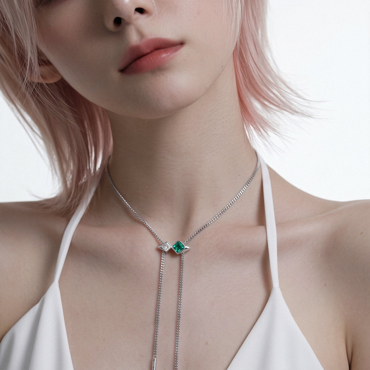 Nova adjustable chain necklace - Nova adjustable chain necklace - The Future Rocks - 2