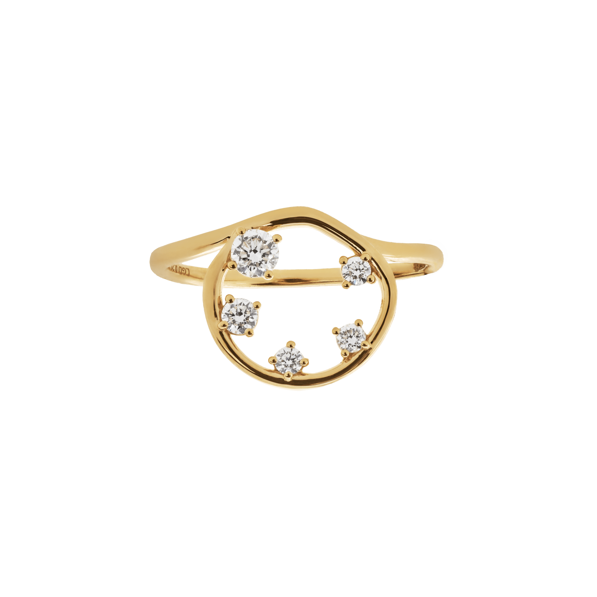 Orbit ring - Lab-Grown Diamond Orbit Ring - The Future Rocks - 1