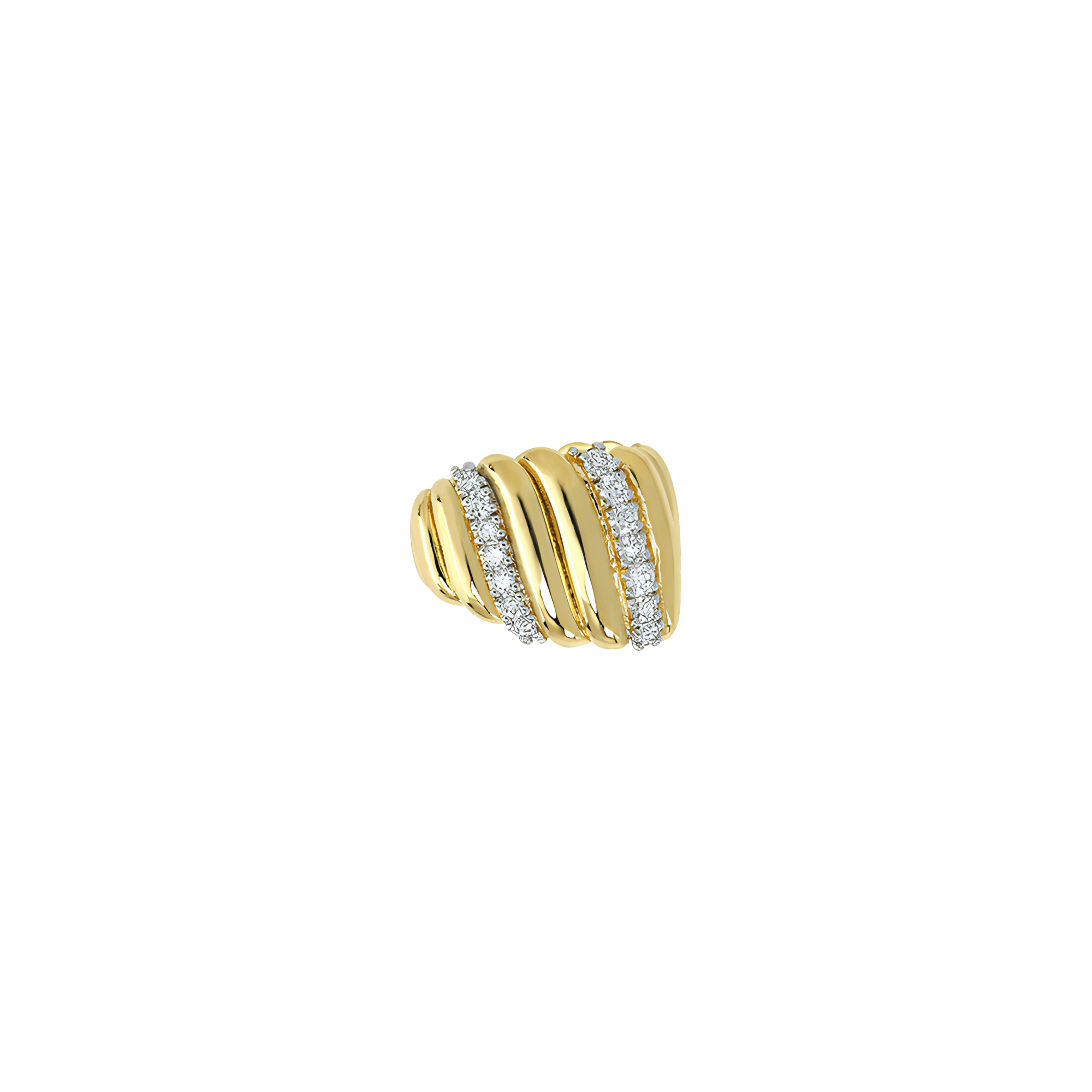 Palm ear cuff - 18K Recycled Gold Vermeil Palm Ear Cuff - The Future Rocks - 1