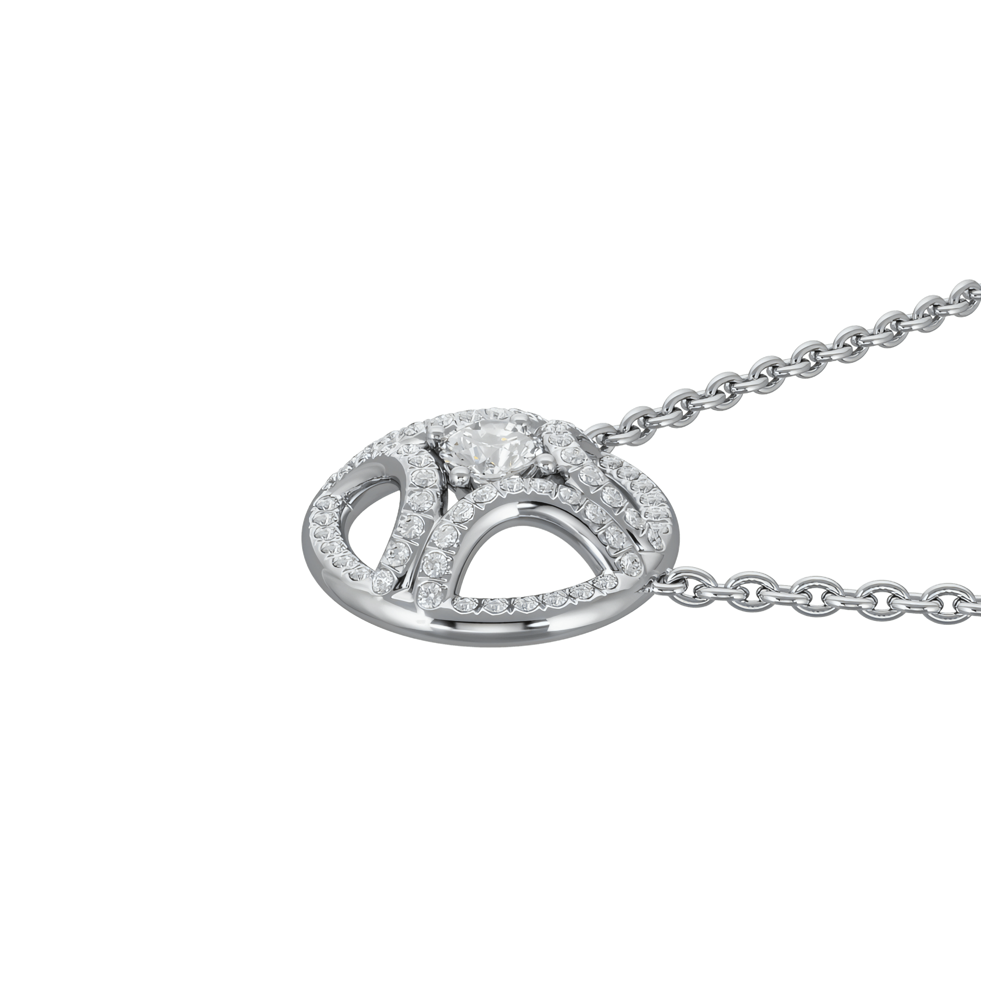 Perpétuel.le pavé necklace I - Perpétuel.le Pavé Necklace I - The Future Rocks - 3
