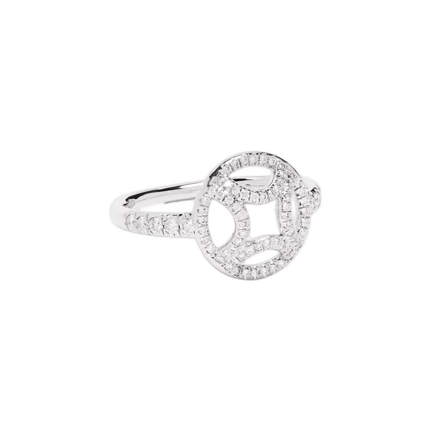 Perpétuel.le pavée ring - Perpétuel.le Lab-Grown Diamond Pavée Ring - The Future Rocks - 1