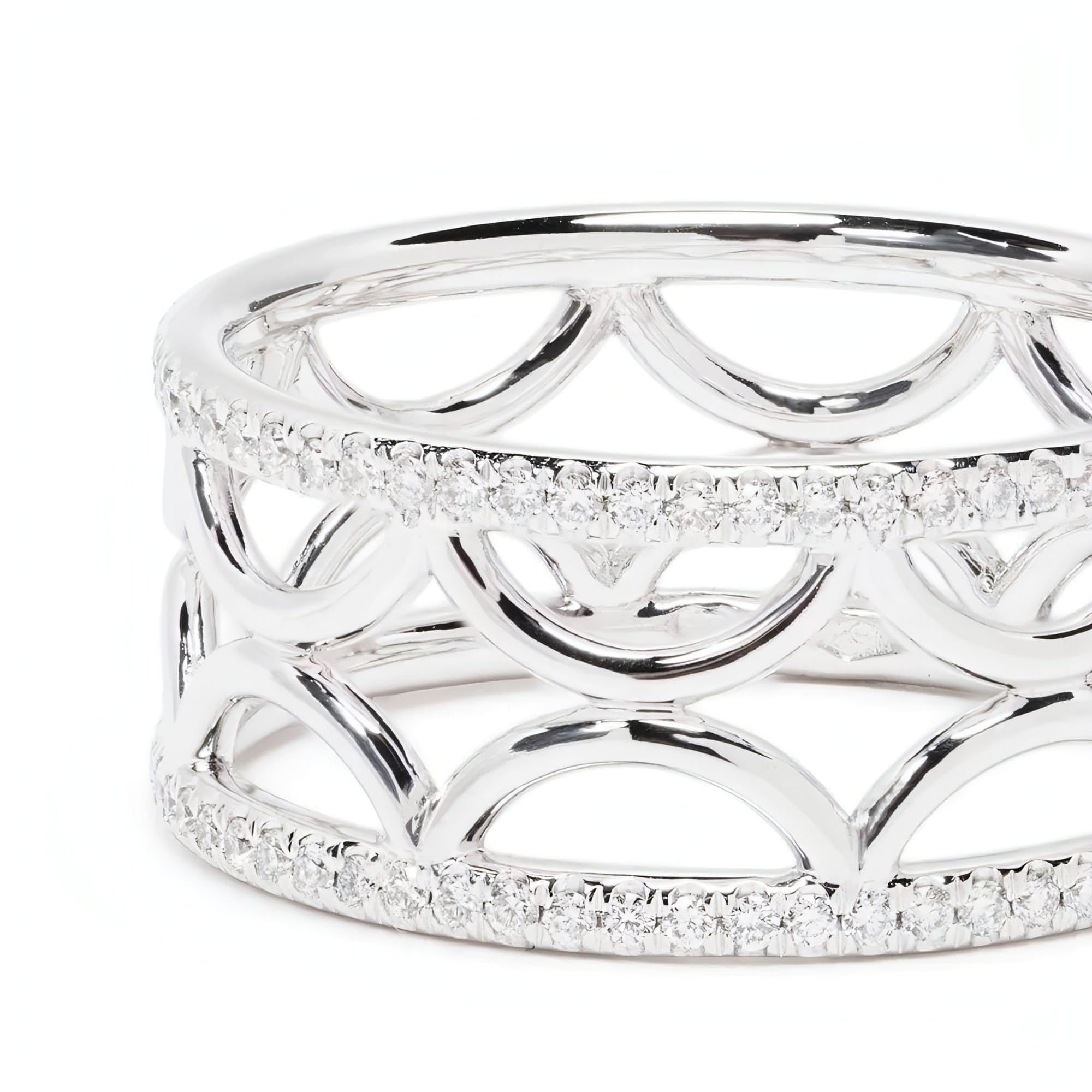 Perpétuel.le semi-pavée ring band - Perpétuel.le semi-pavée ring band - The Future Rocks - 5