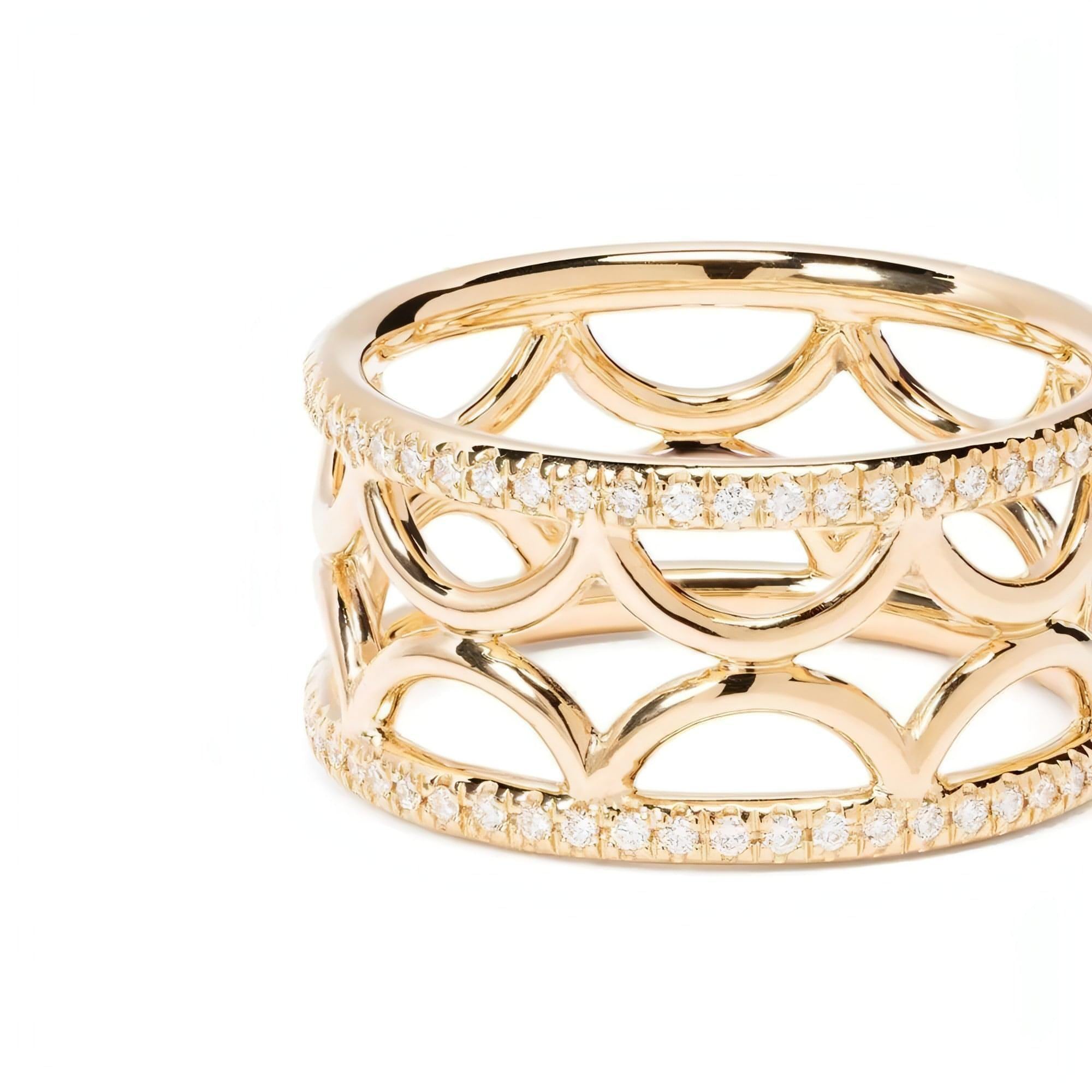 Perpétuel.le semi-pavée ring band - Perpétuel.le semi-pavée ring band - The Future Rocks - 3