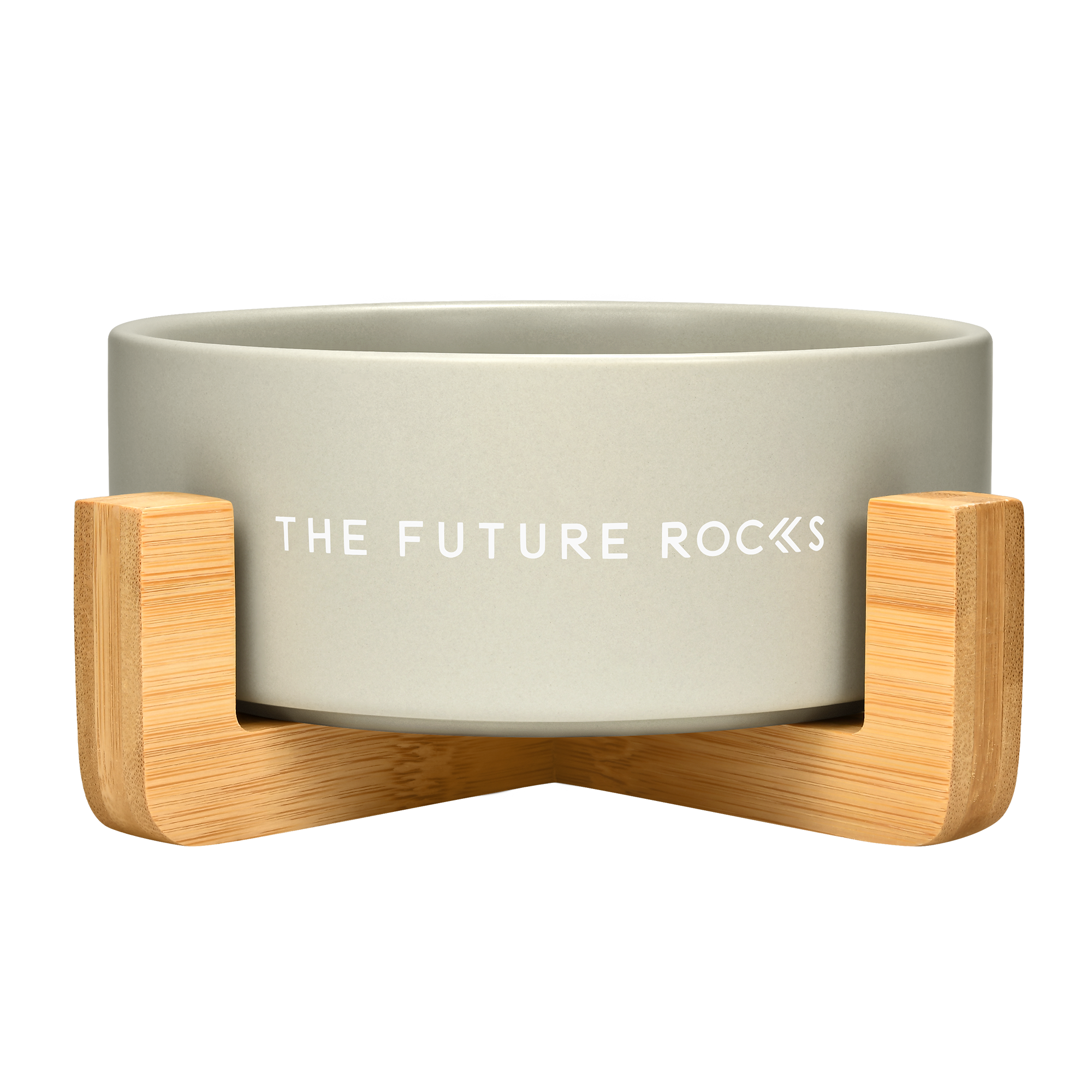 Ceramic pet bowl - Ceramic Pet Bowl - The Future Rocks - 2