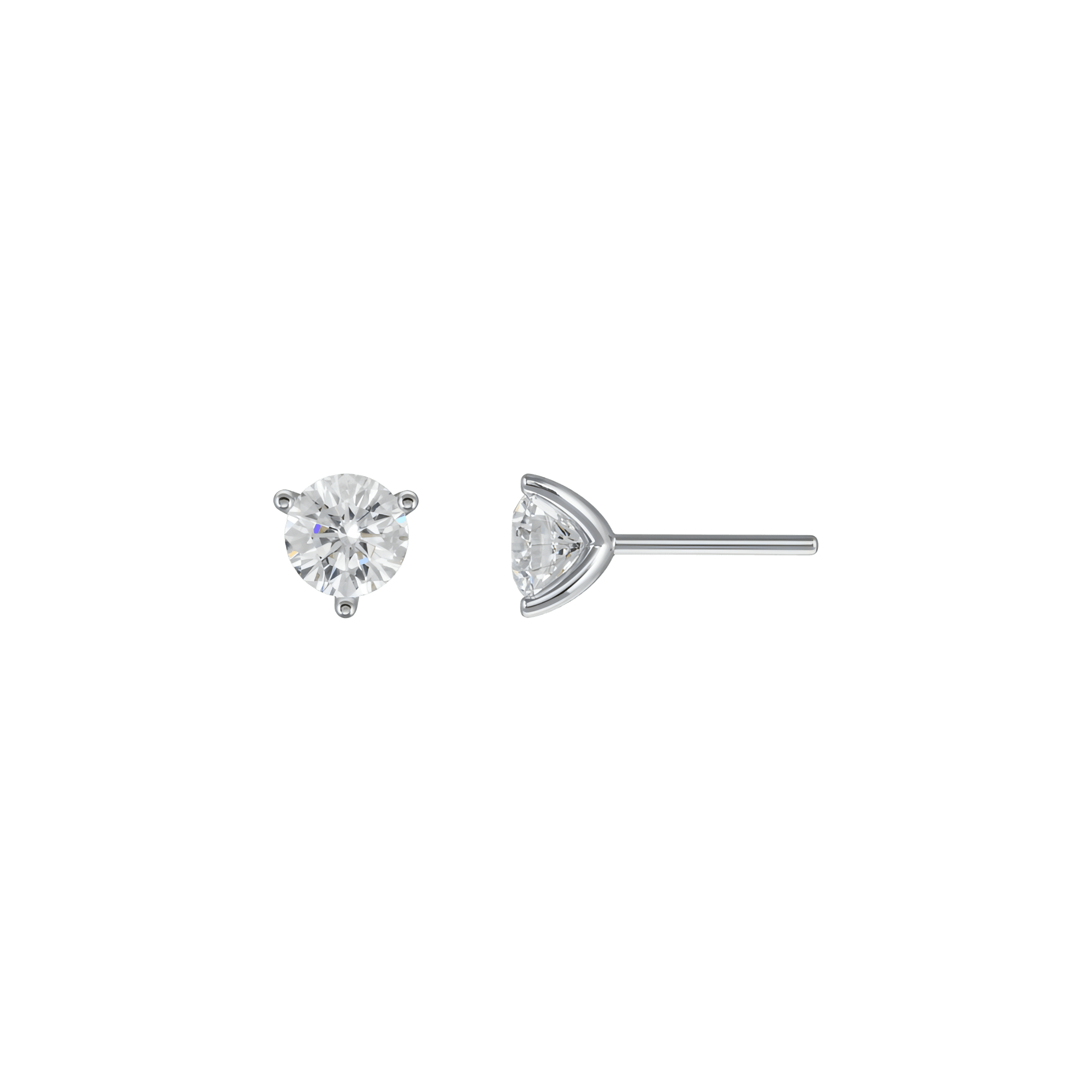 Pur.e earrings - Pur.e Lab-Grown Diamond Stud Earrings - The Future Rocks - 3