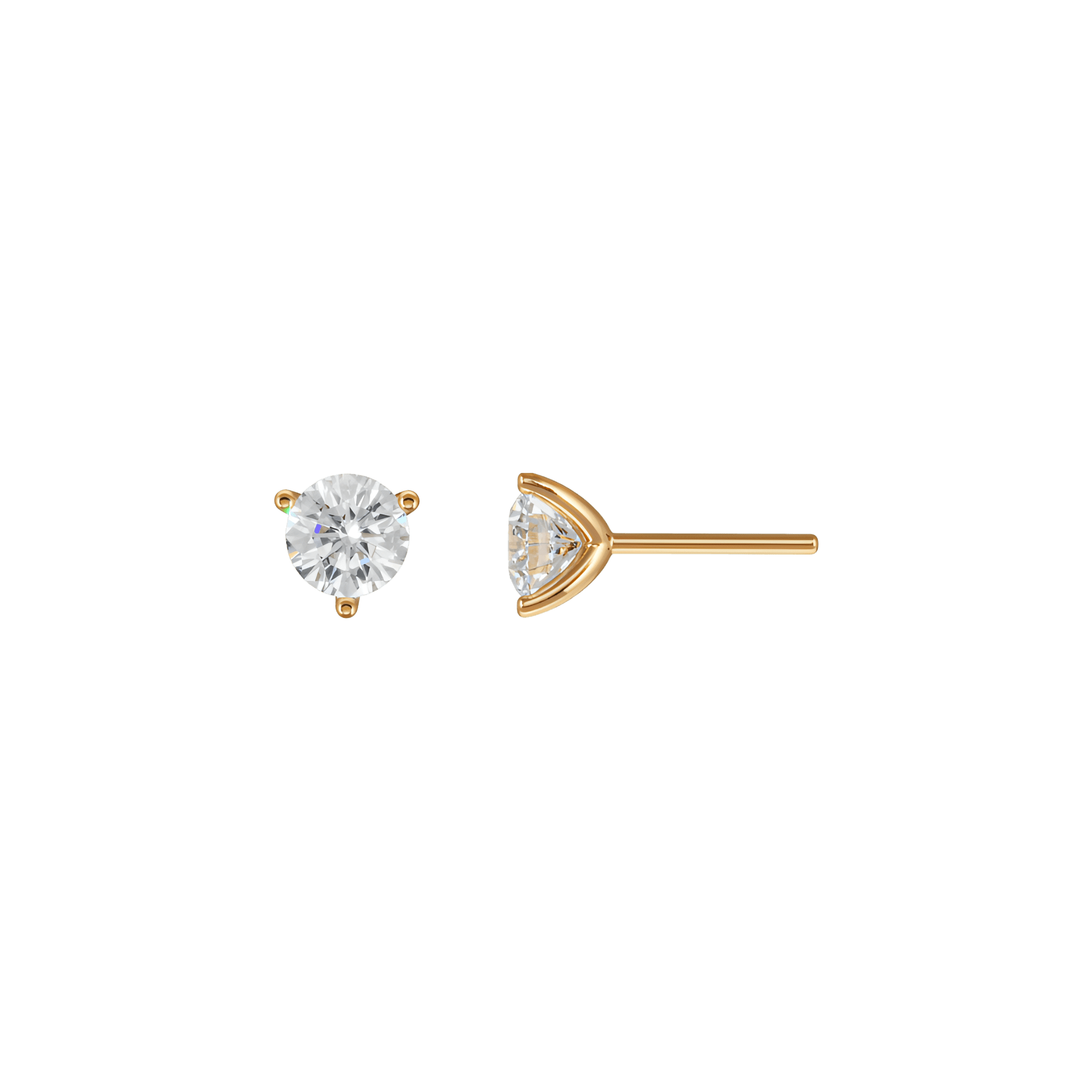 Pur.e earrings - Pur.e Lab-Grown Diamond Stud Earrings -  The Future Rocks -    1