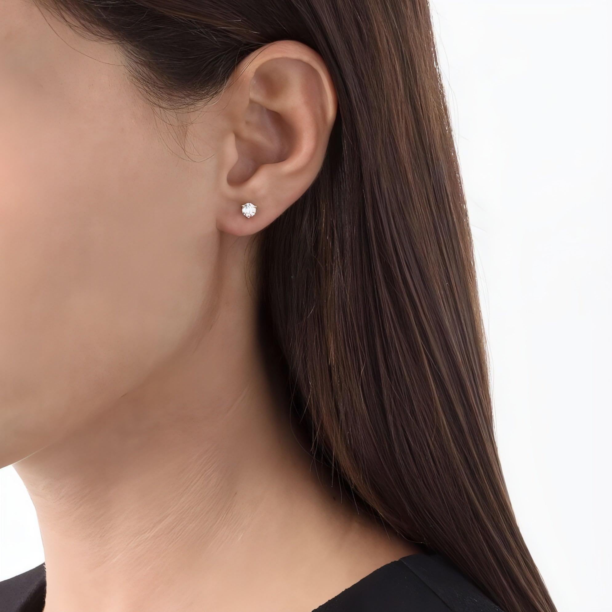 Pur.e earrings - Pur.e Lab-Grown Diamond Stud Earrings - The Future Rocks - 2