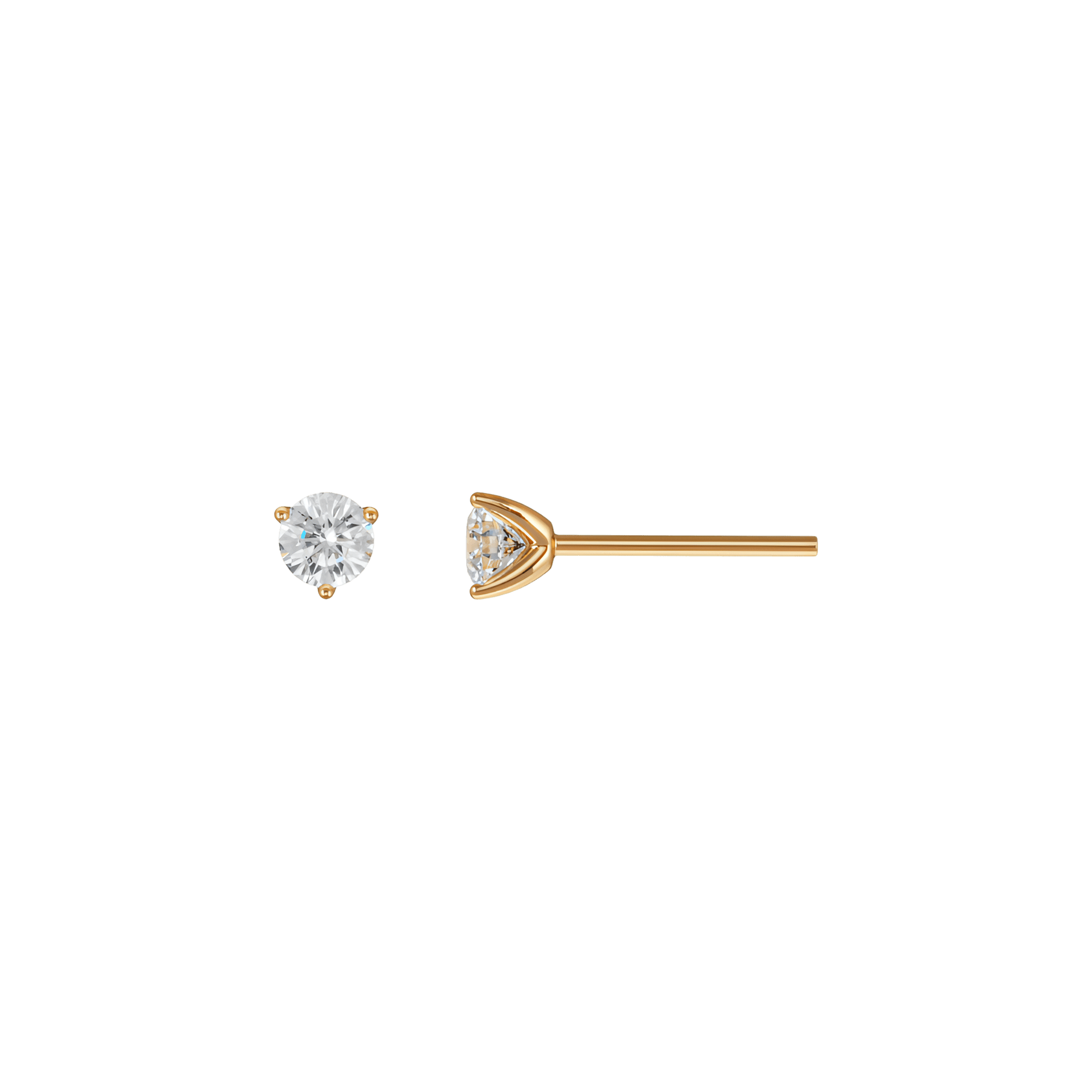 Pur.e earrings - Pur.e Lab-Grown Diamond Stud Earrings - The Future Rocks - 5