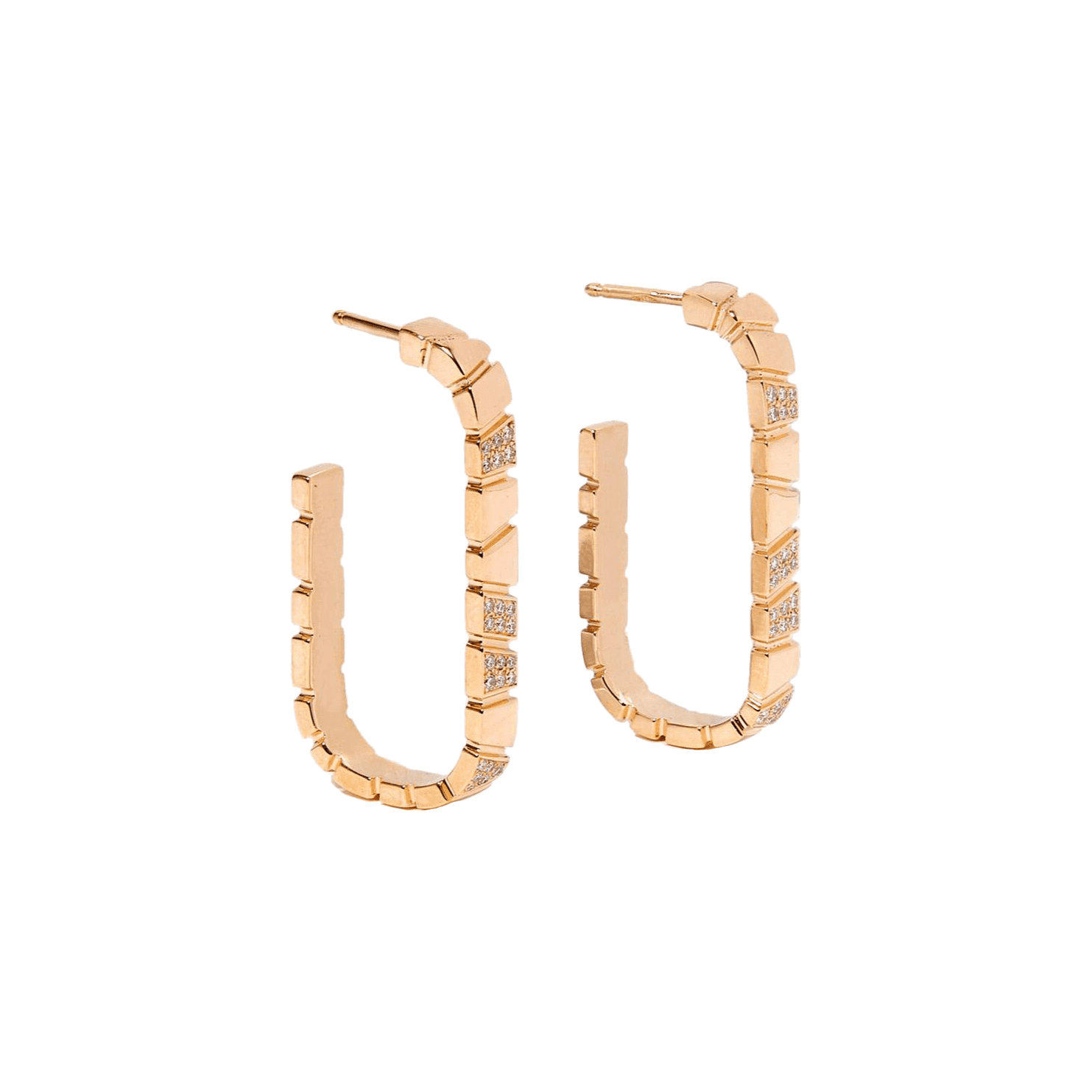 Ride+love medium pavée earrings - Ride & Love Medium Pavée Earrings -  The Future Rocks -    1