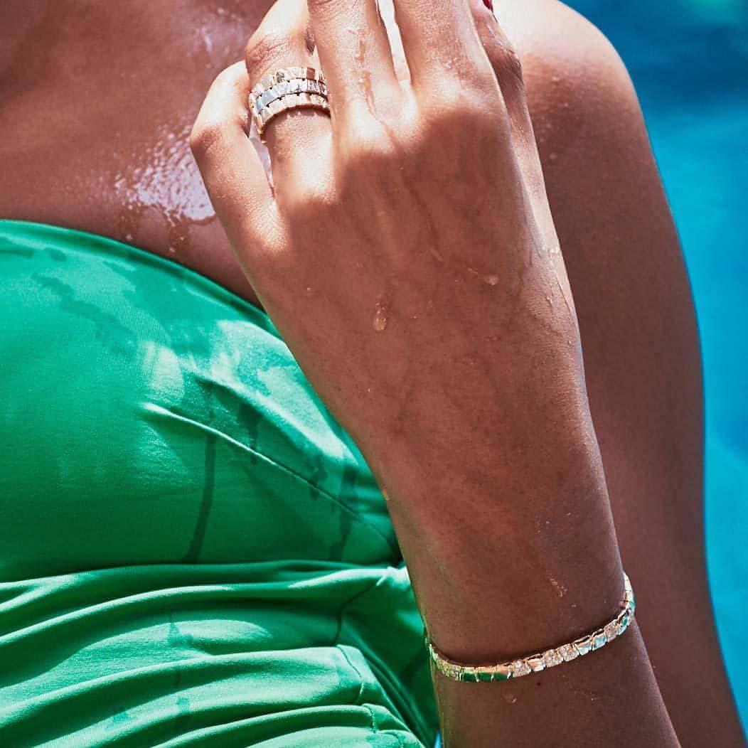 Ride+love semi-pavé bangle bracelet - Ride & Love Semi-Pavé Bangle Bracelet - The Future Rocks - 11