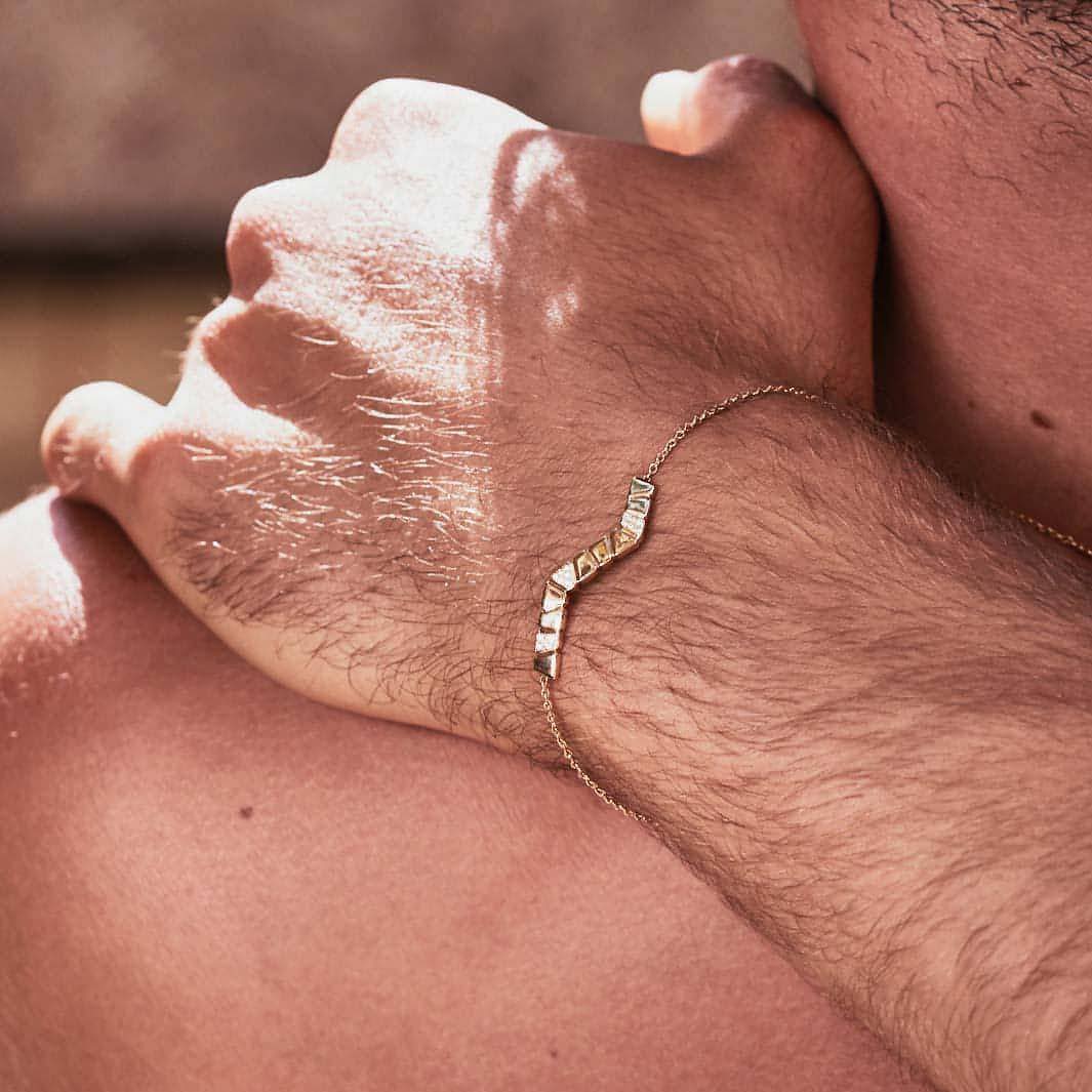 Ride+love semi-pavé bracelet - Ride & Love Semi-Pavé Bracelet - The Future Rocks - 5