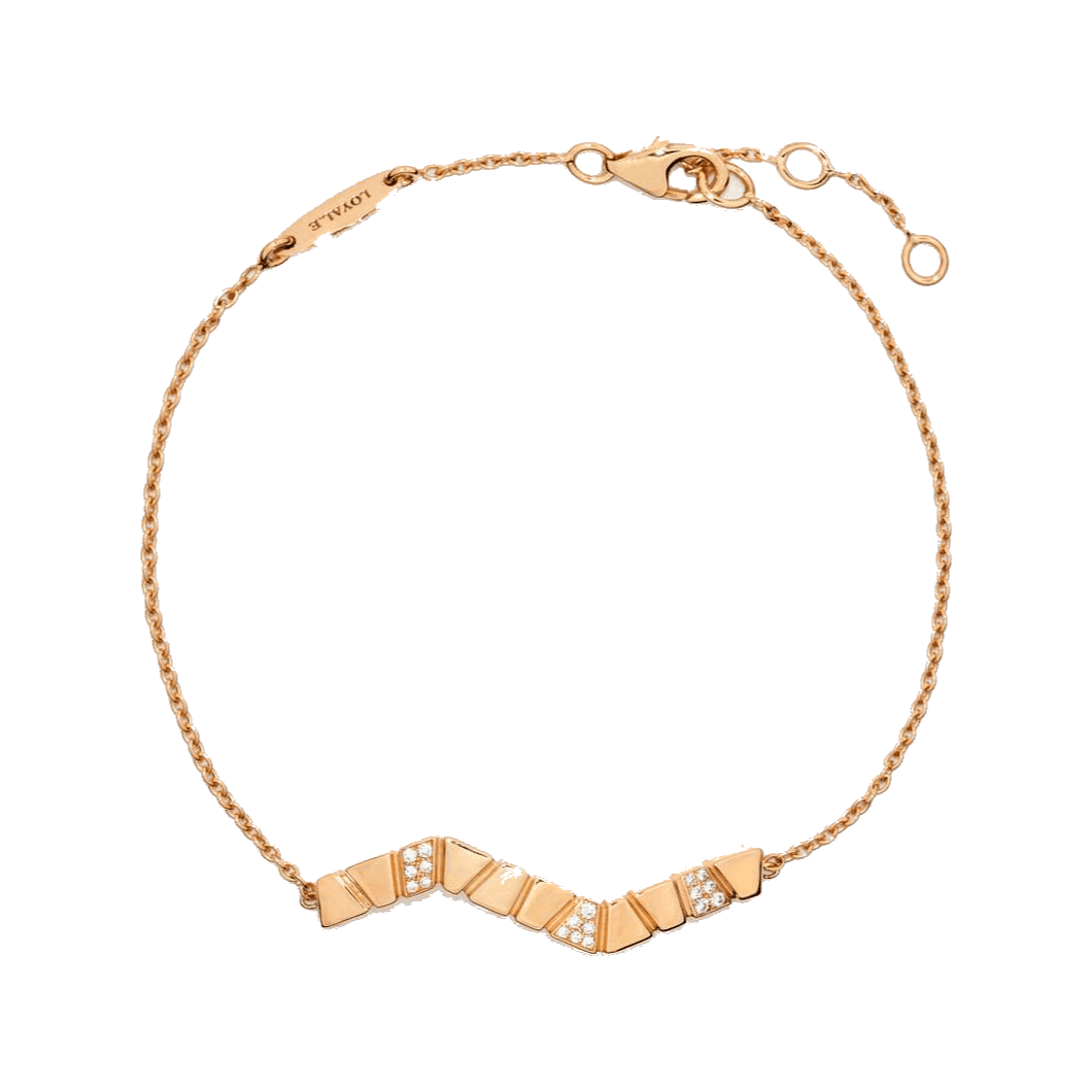 Ride+love semi-pavé bracelet - Ride & Love Semi-Pavé Bracelet - The Future Rocks - 1