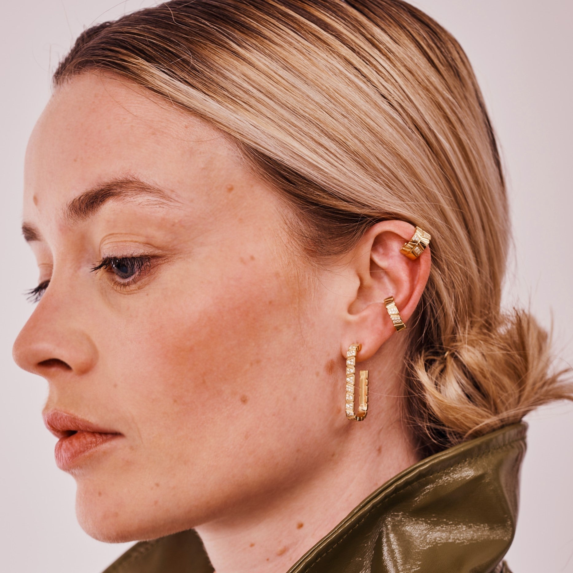 Ride+love semi-pavé alternée clip ear cuff - Ride & Love Semi-Pavé Alternée Clip Ear Cuff - The Future Rocks - 6