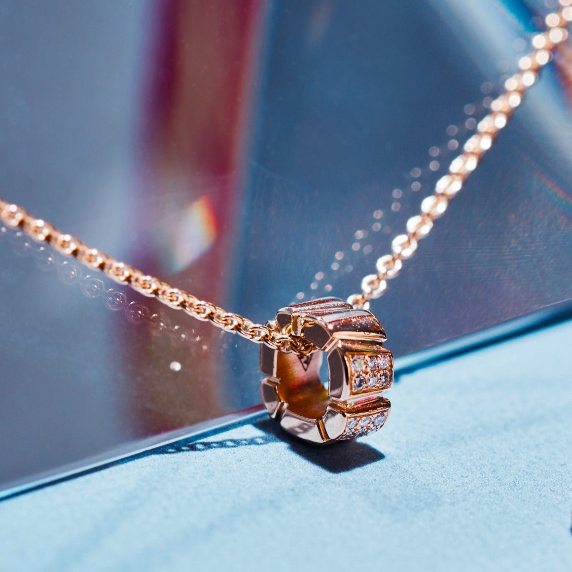 Ride+love semi-pavé small necklace - Ride & Love Semi-Pavé Small Necklace - The Future Rocks - 7