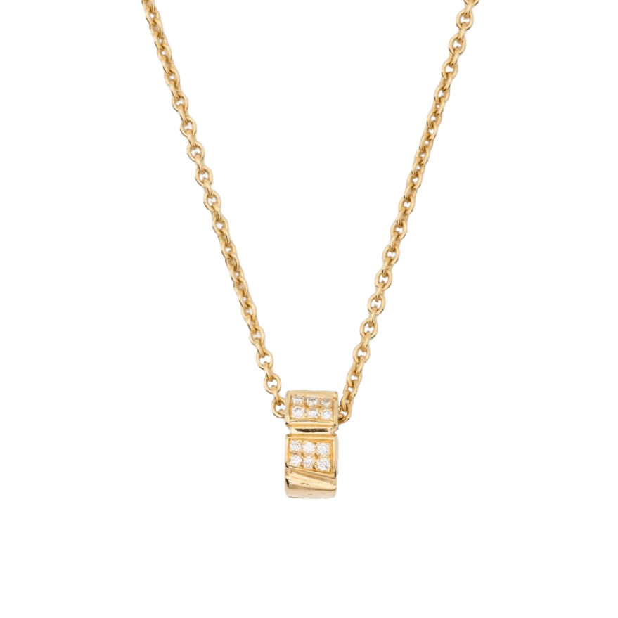 Ride+love semi-pavé small necklace - Ride & Love Semi-Pavé Small Necklace - The Future Rocks - 1