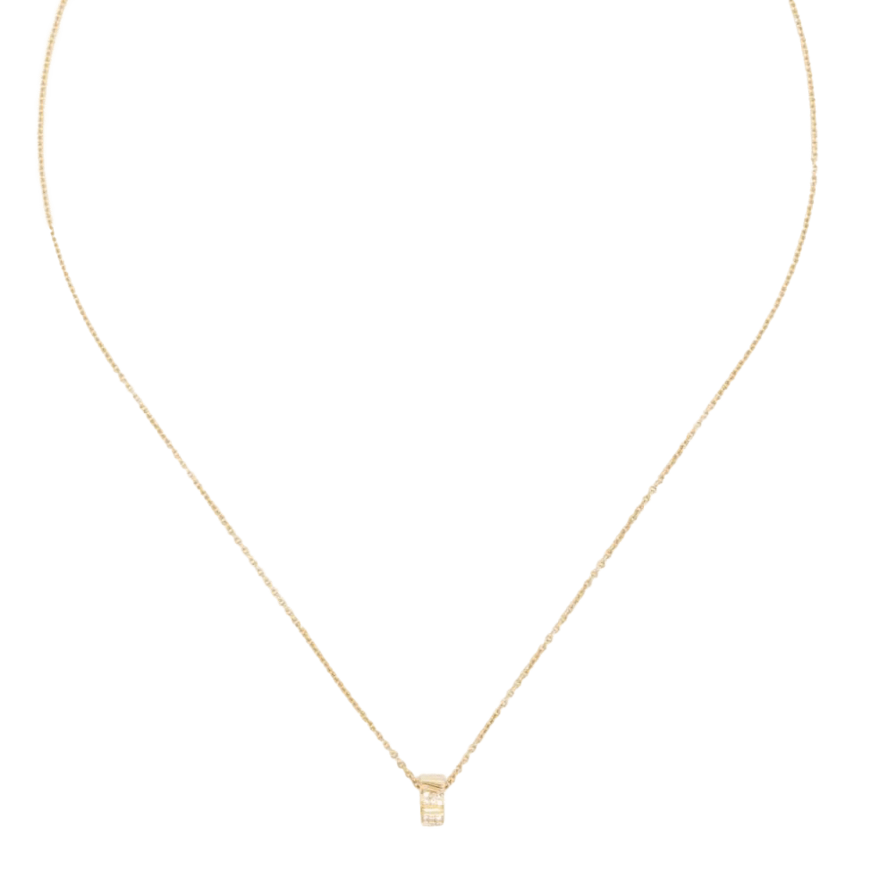 Ride+love semi-pavé small necklace - Ride & Love Semi-Pavé Small Necklace - The Future Rocks - 3