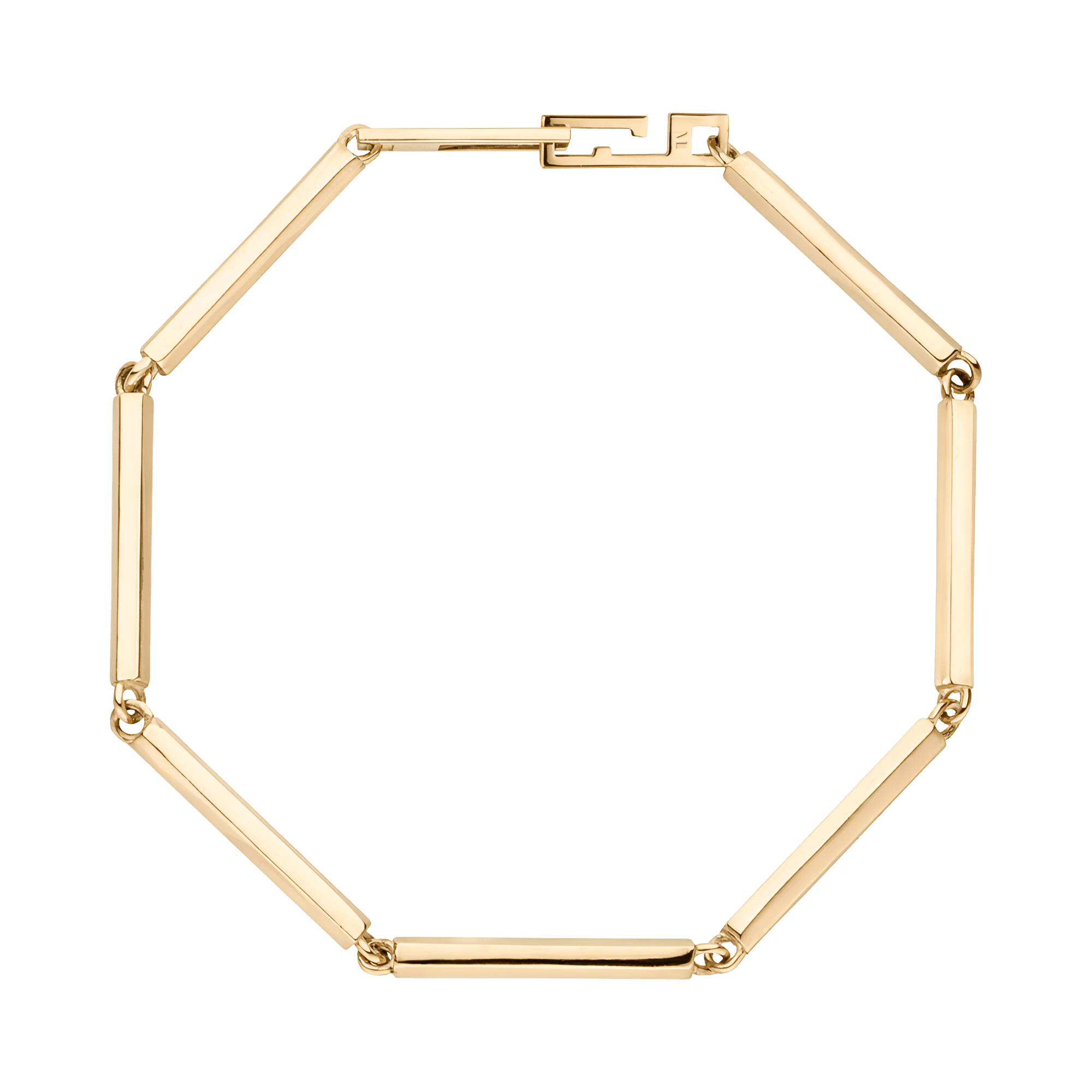 Sunray bracelet - Sunray Gold Bar Chain Bracelet - The Future Rocks - 1